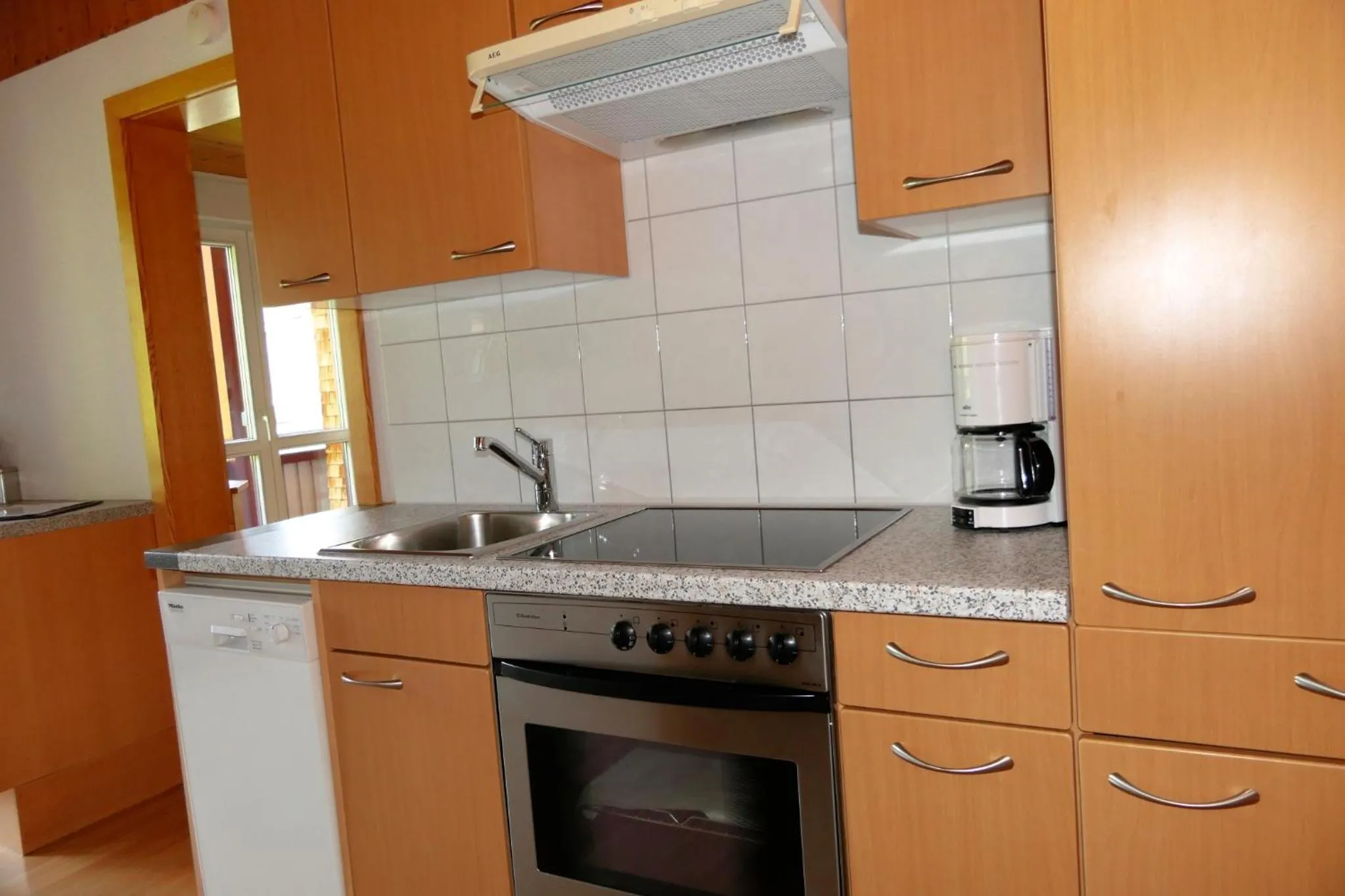 Kitchen or kitchenette in n Apartments Hotel