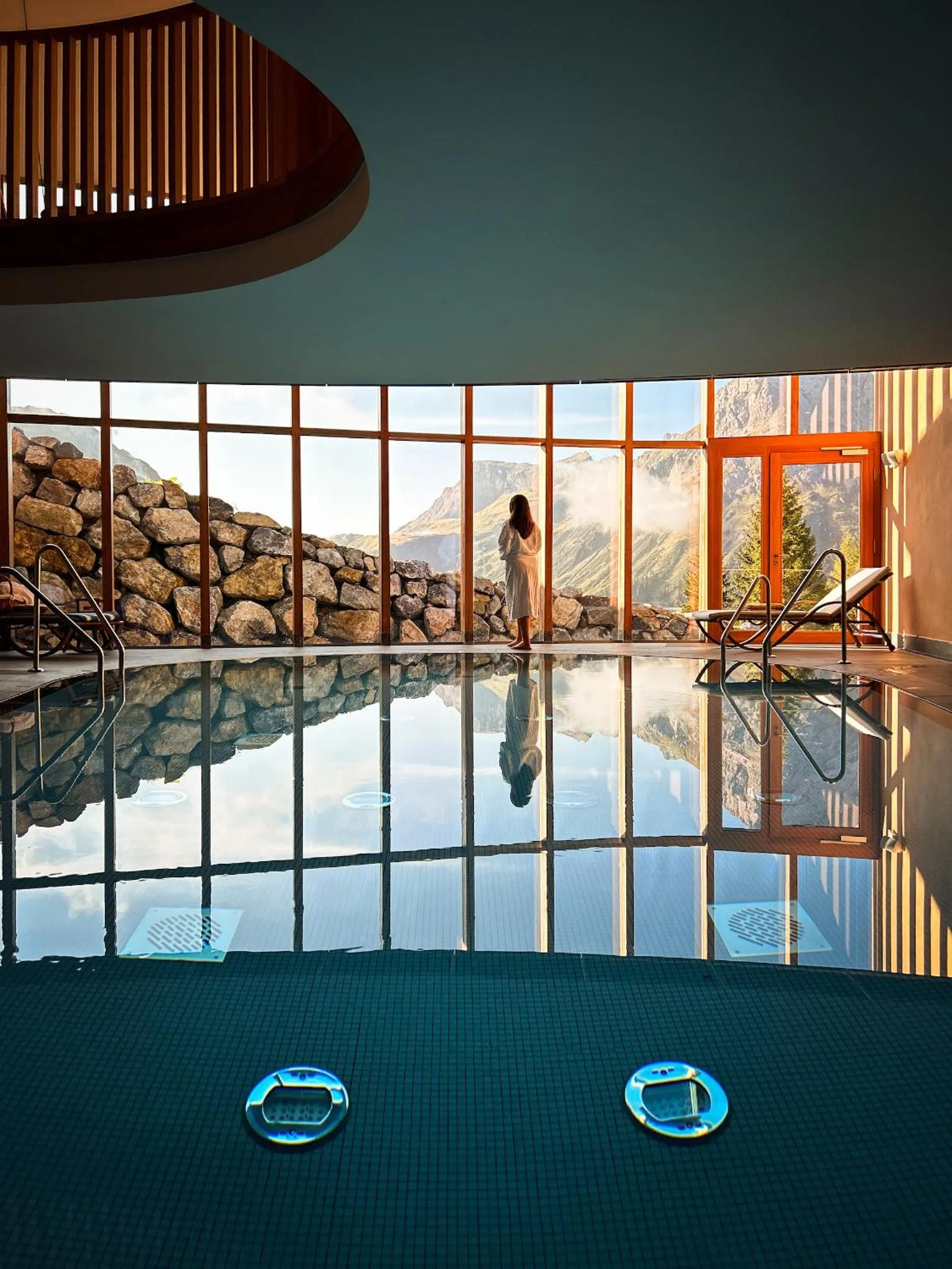 Spa and wellness centre/facilities in Hotel Goldener Berg