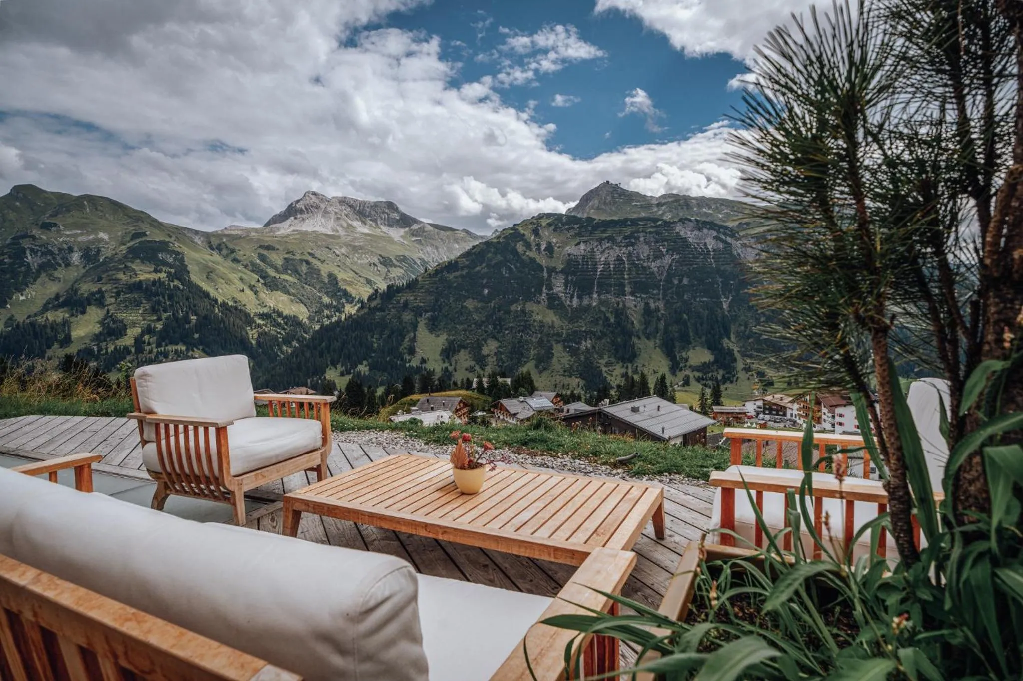 Balcony/Terrace in Hotel Goldener Berg