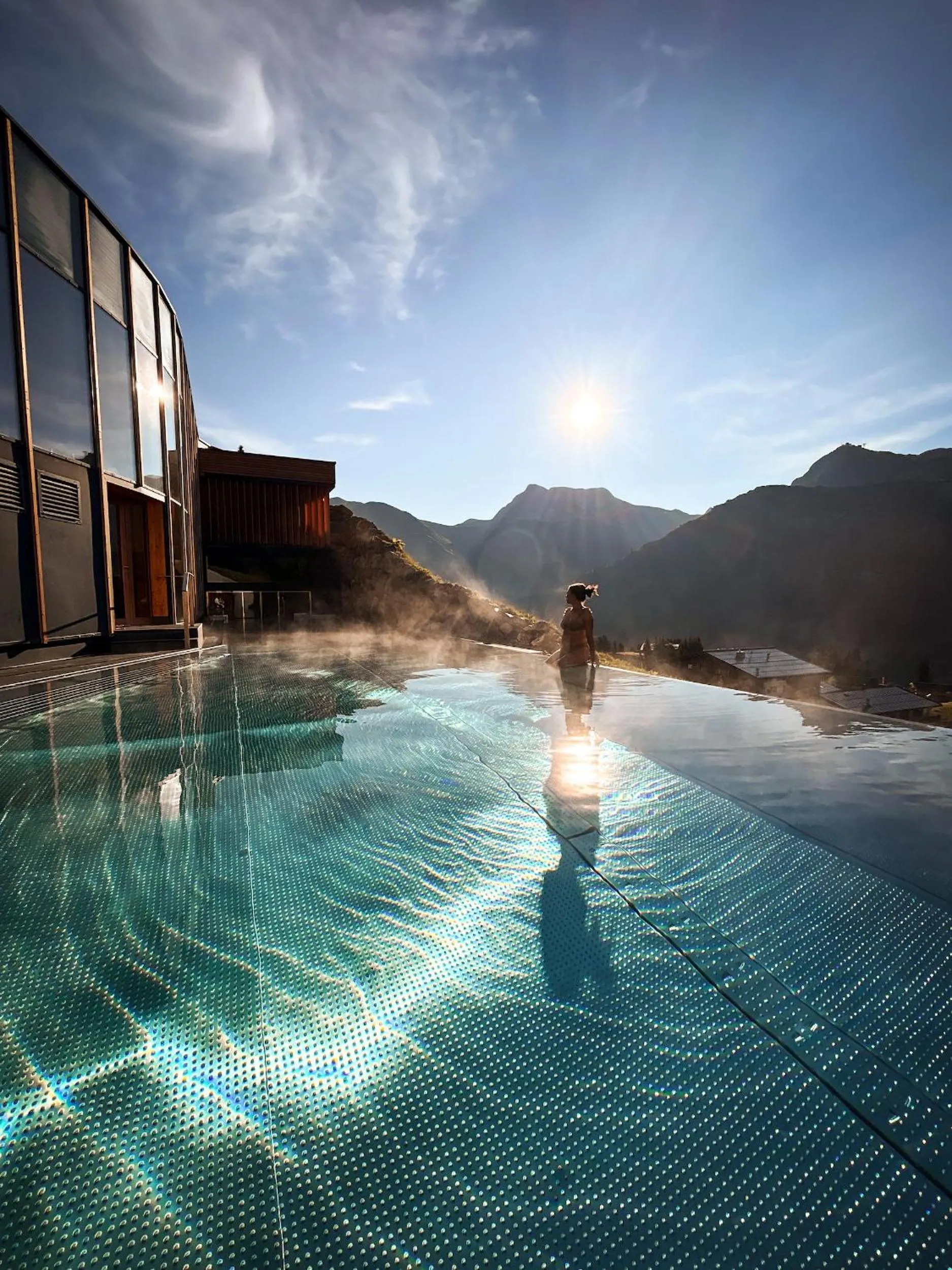 Spa and wellness centre/facilities in Hotel Goldener Berg