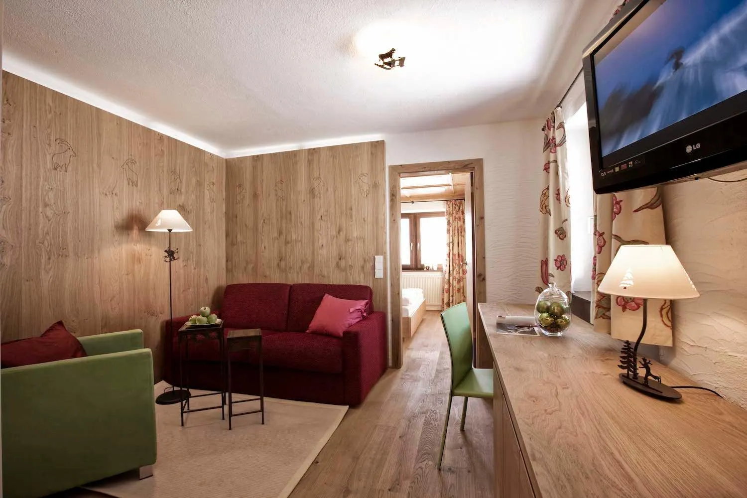 Living room in Hotel Goldener Berg