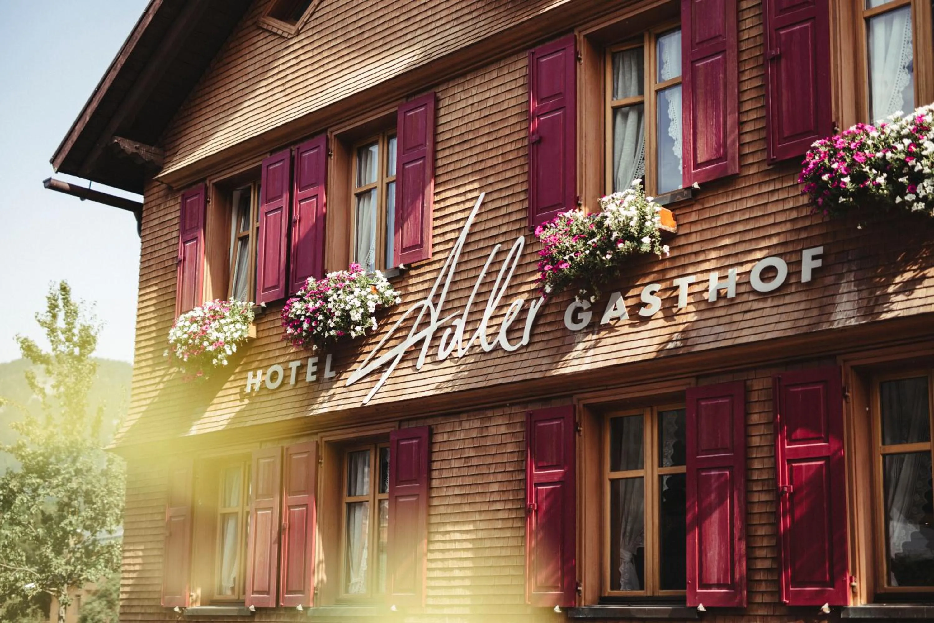 Property building in Hotel Gasthof Adler