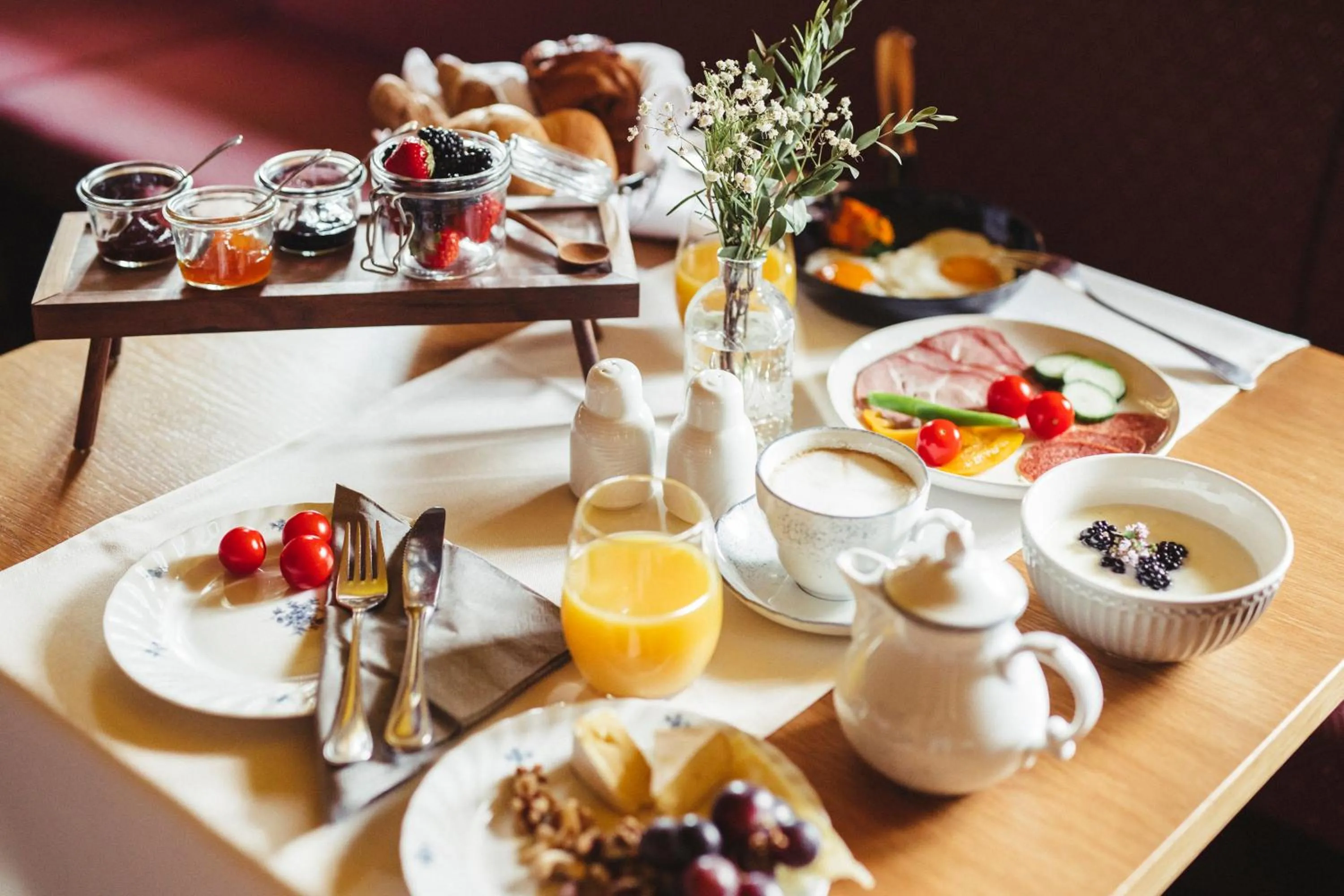 Food and drinks in Hotel Gasthof Adler