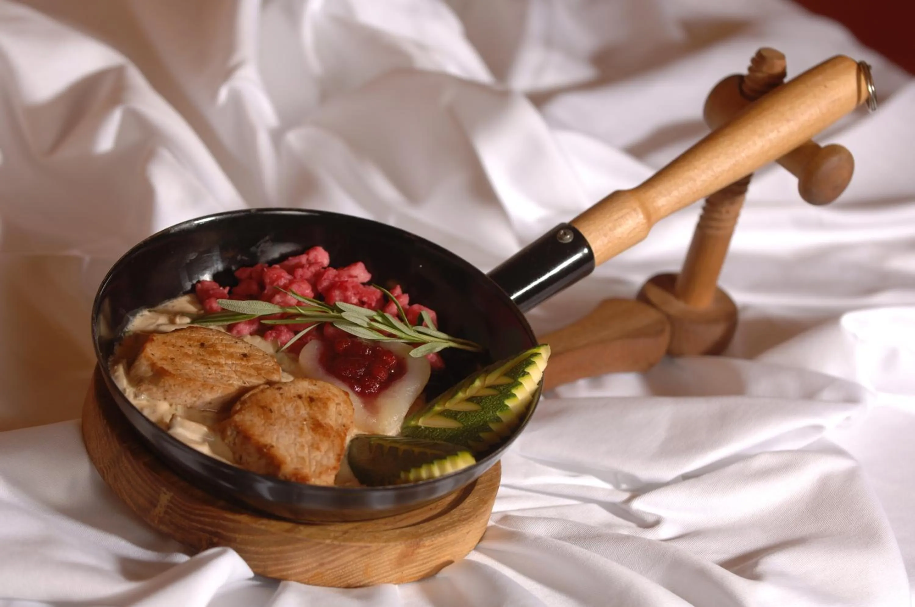 Food close-up in Ferienhotel Alber