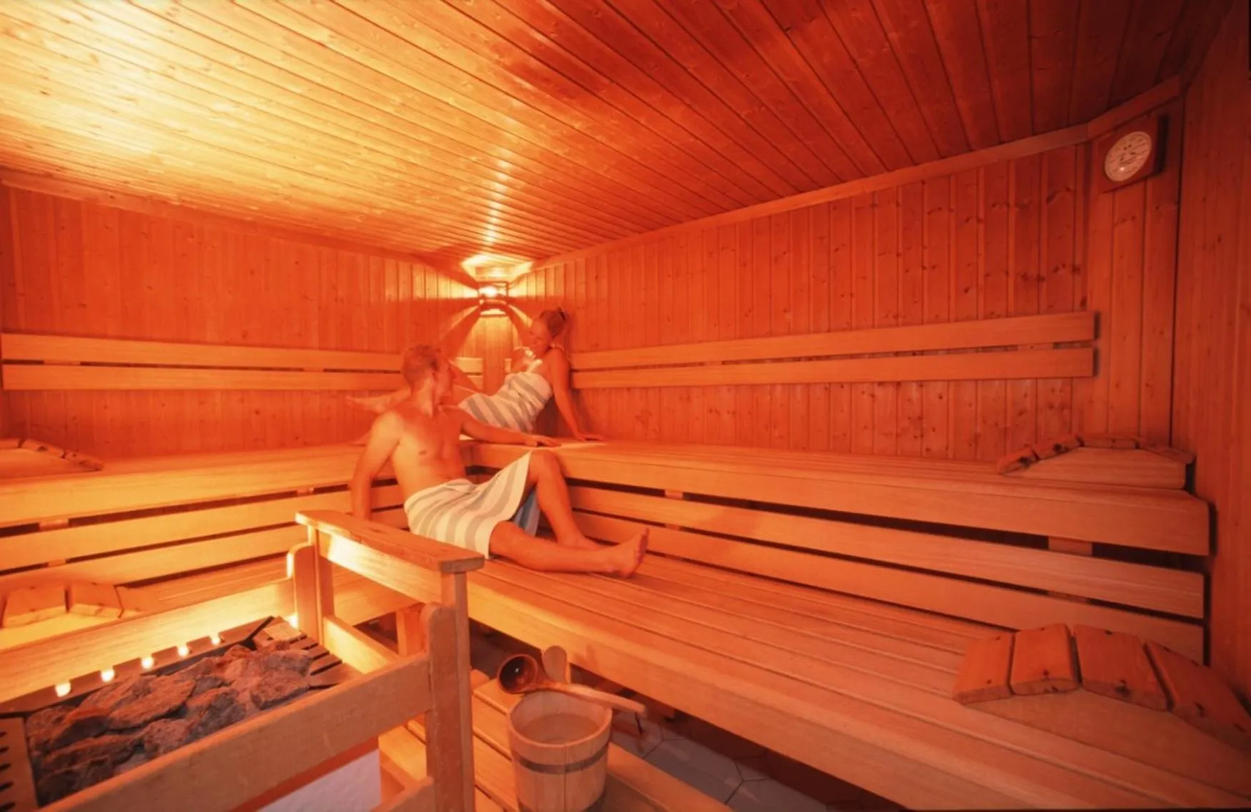 Sauna in Ferienhotel Alber