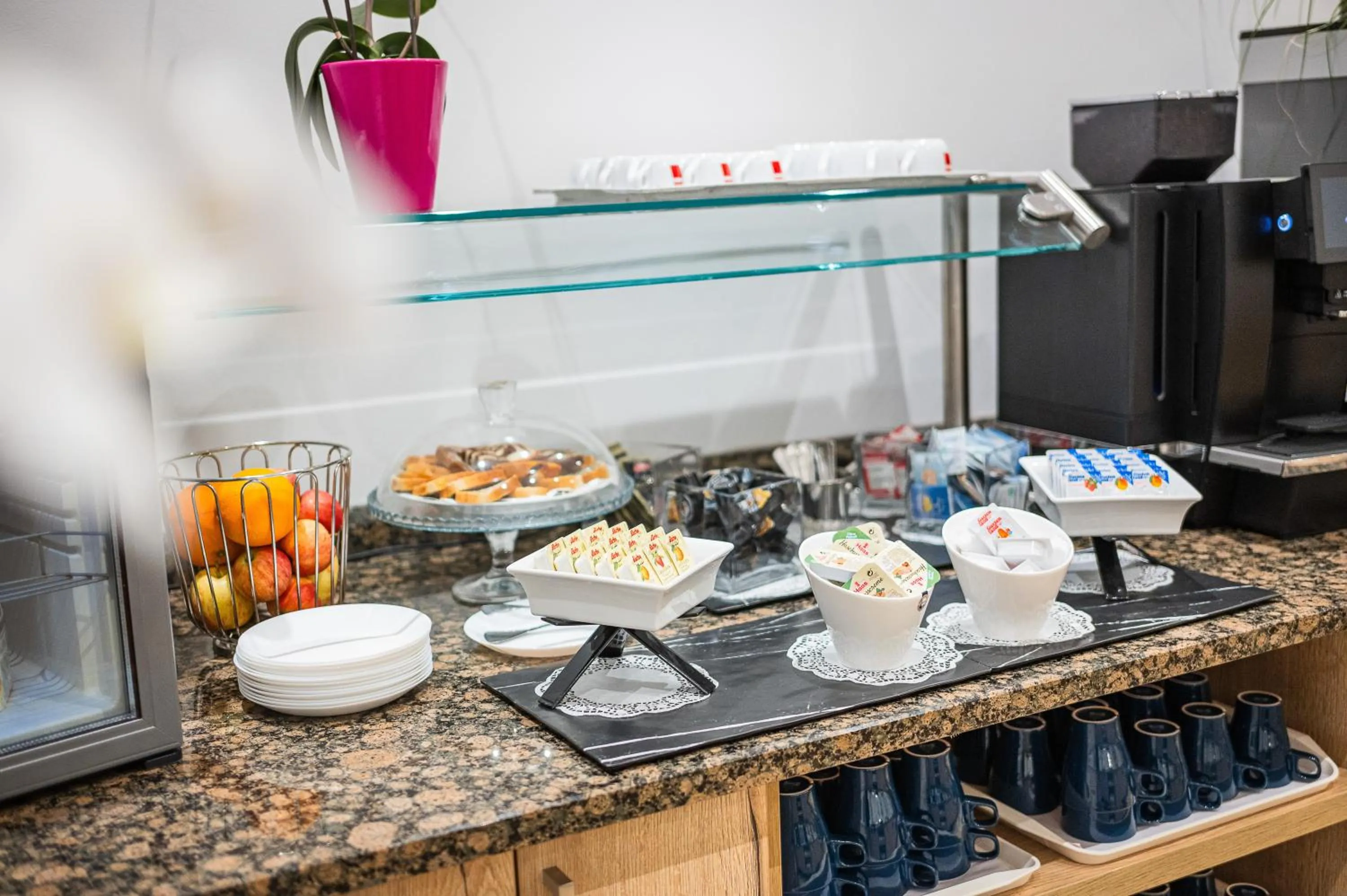 Buffet breakfast in Arion Airport Hotel