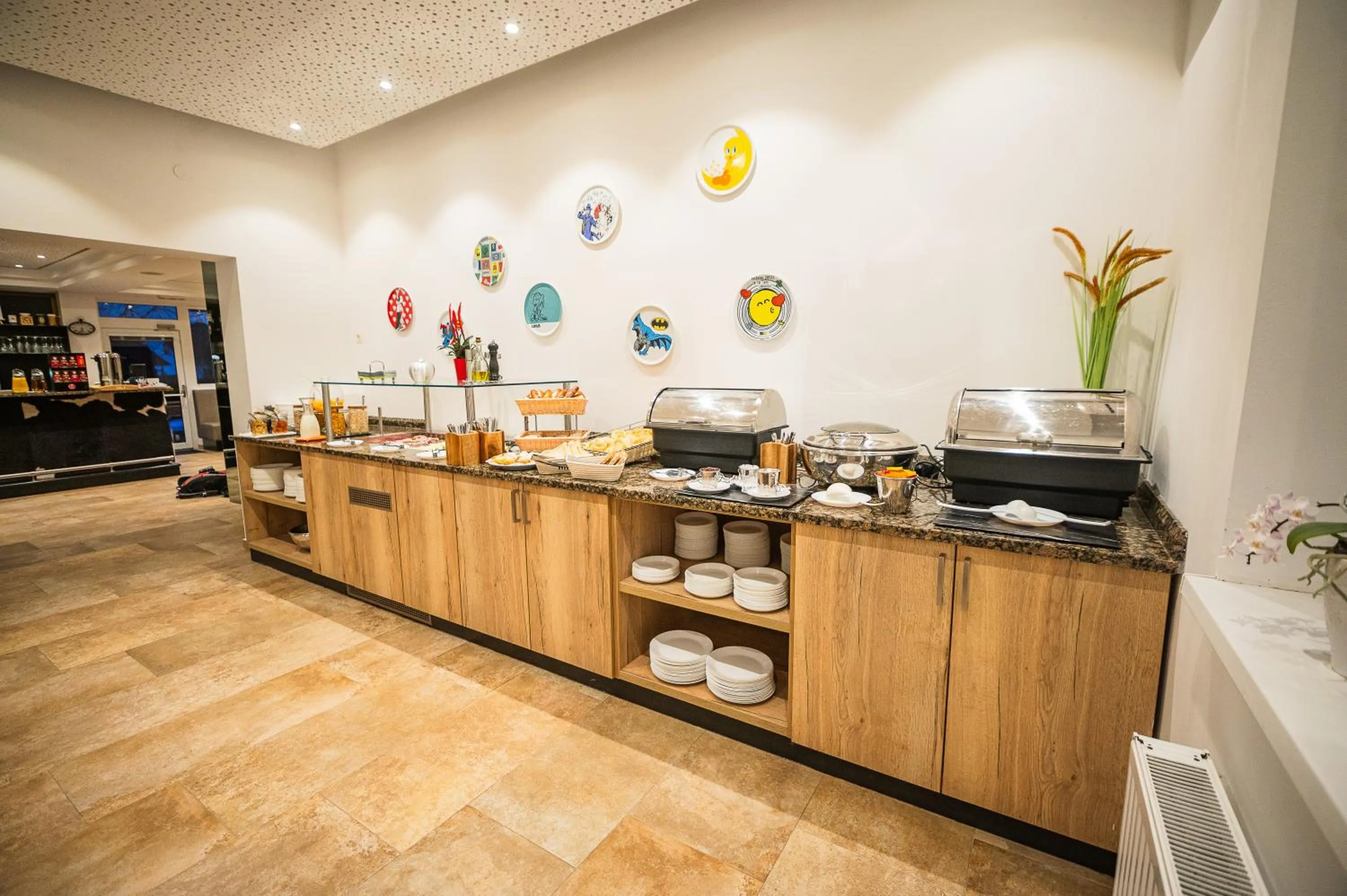 Buffet breakfast in Arion Airport Hotel