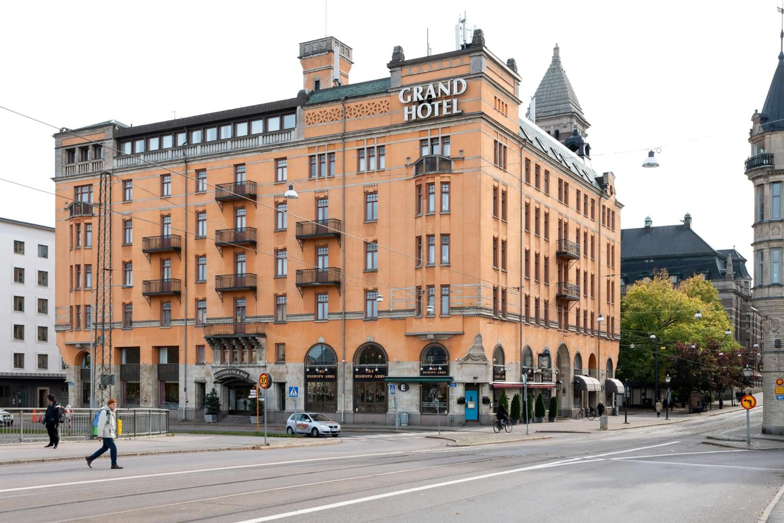Facade/entrance in Elite Grand Hotel Norrköping