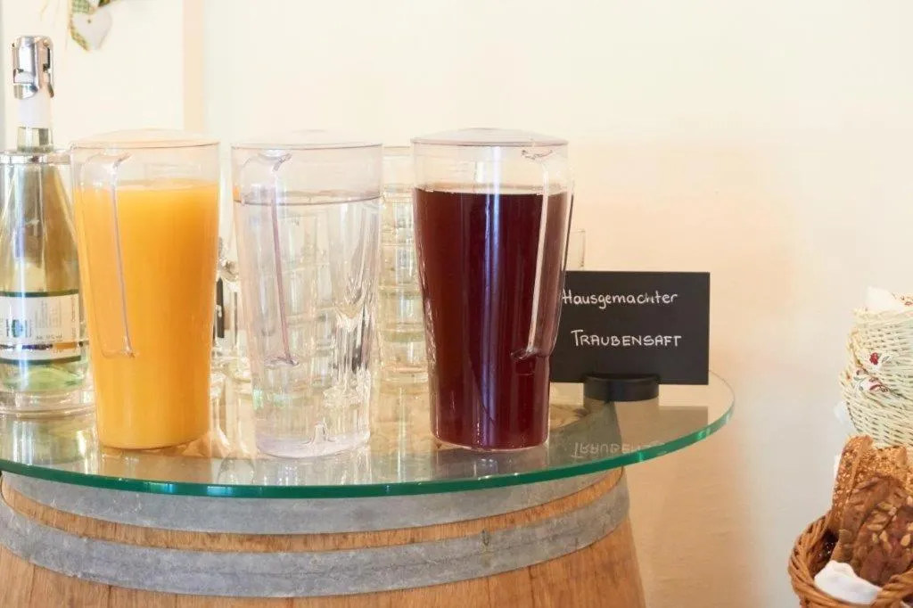 Food and drinks in Landhaus Pannonia