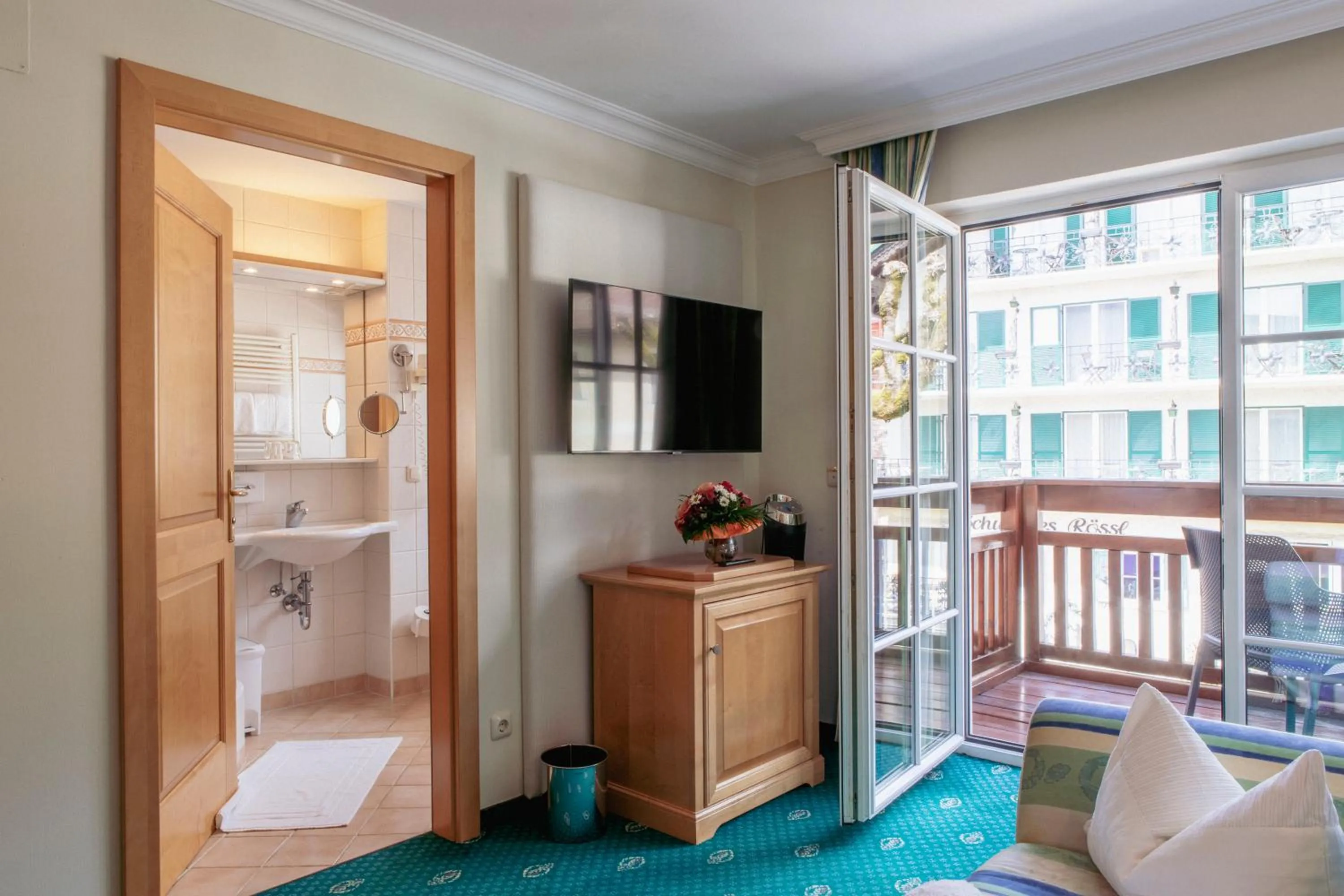 Bathroom in Hotel Weisser Bär