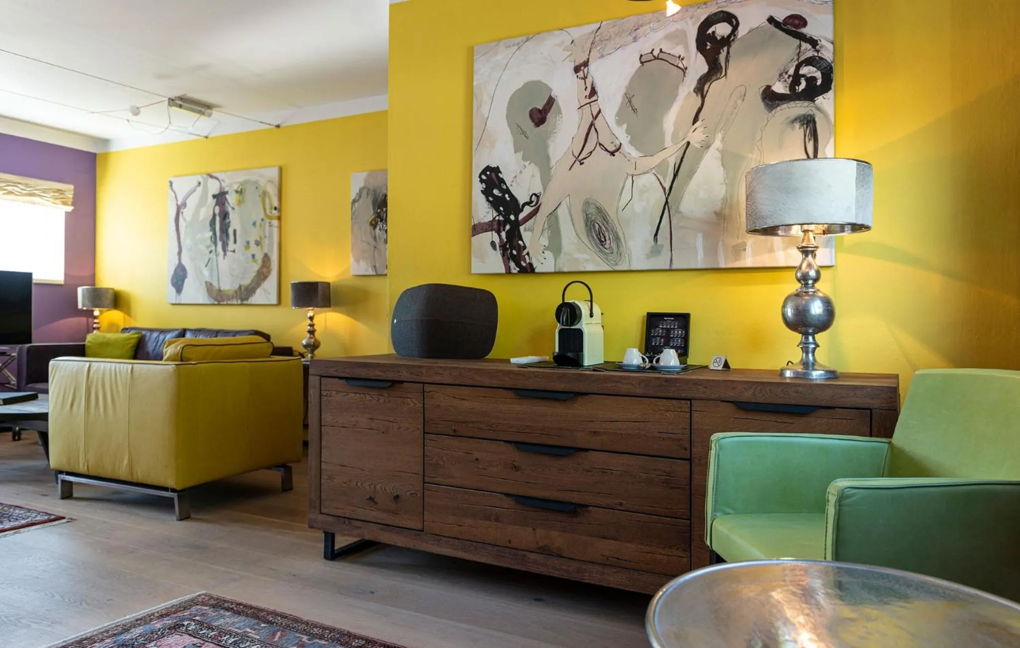 Living room in Cortisen am See - Adults only