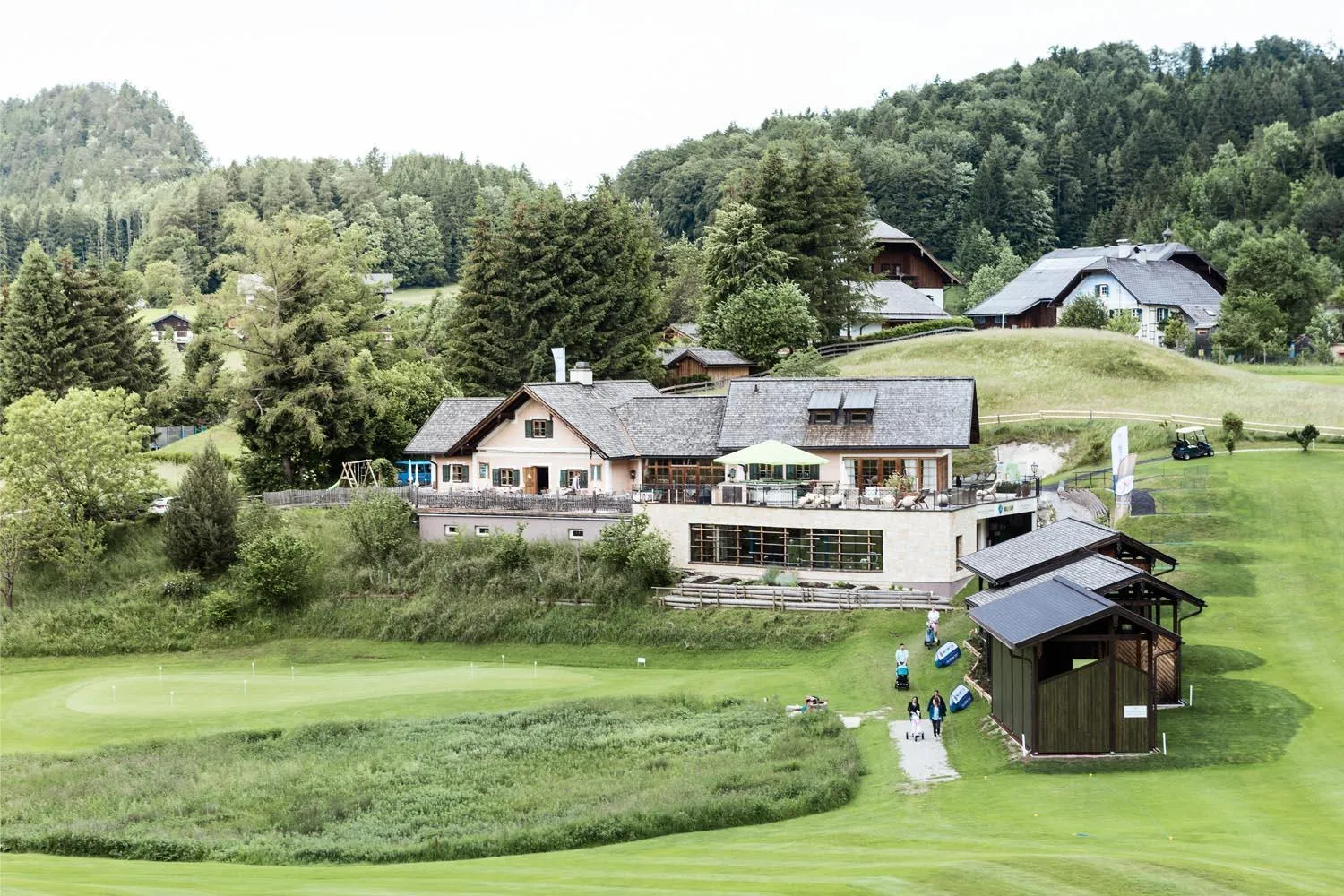 Golfcourse in Garni Haus Sonnleitn - Adults only