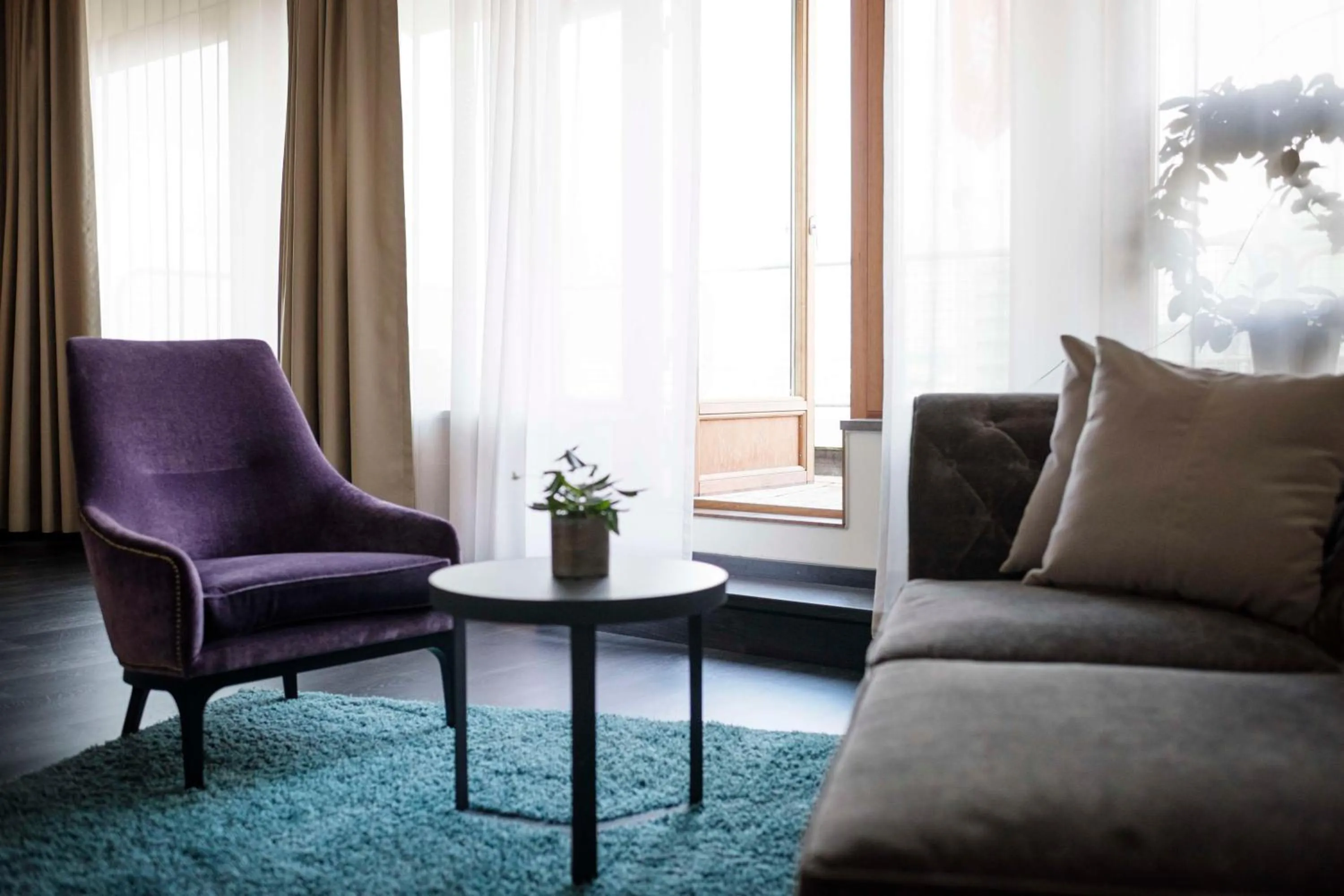 Bedroom in Scandic Crown