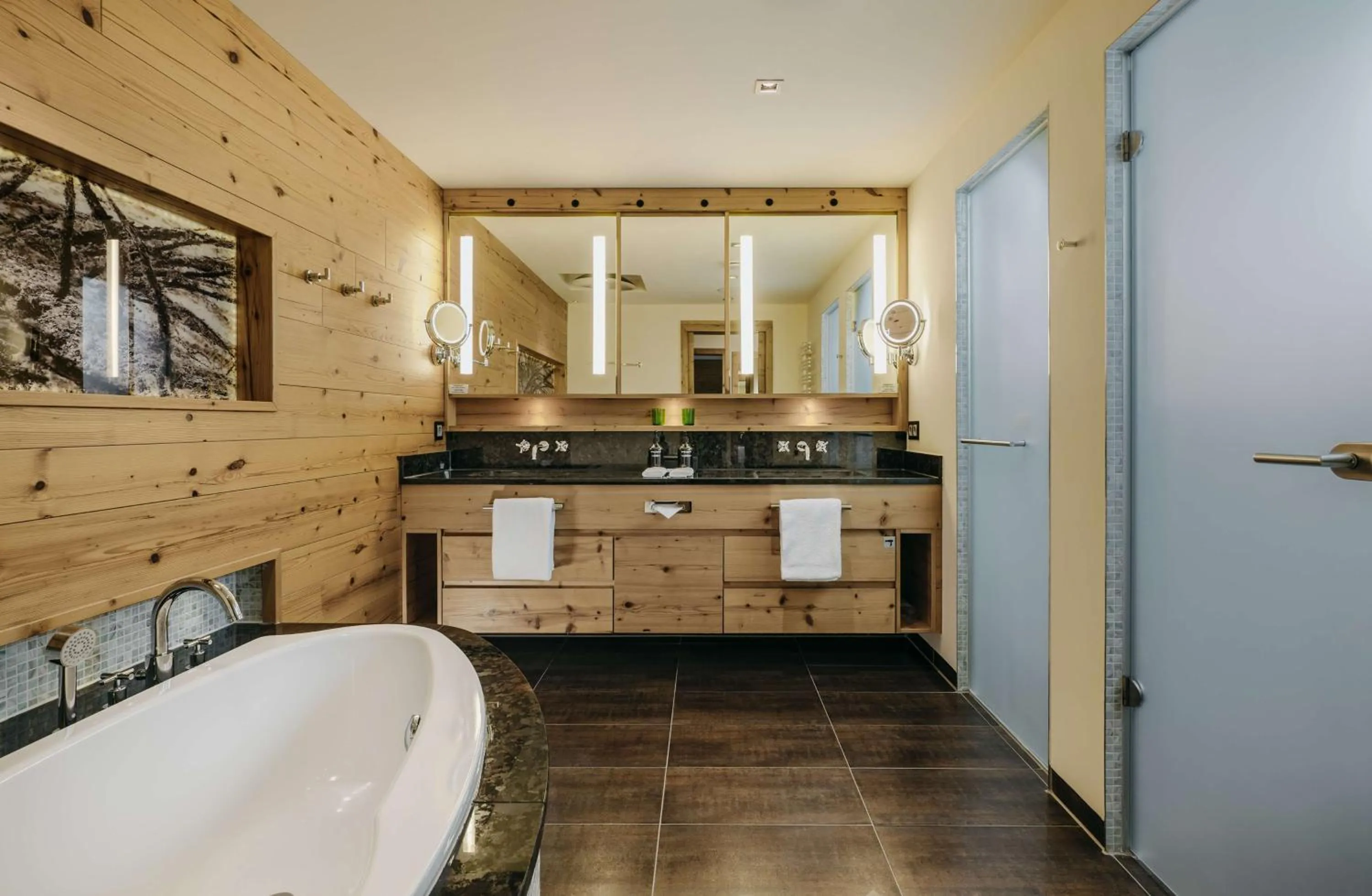 Bathroom in Grand Tirolia Kitzbühel - Member of Hommage Luxury Hotels Collection