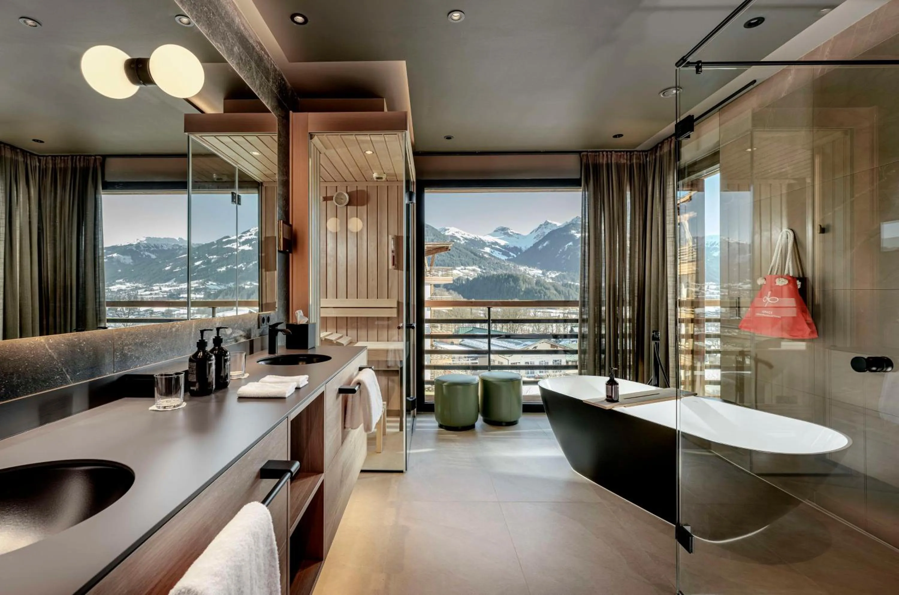 Bathroom in Grand Tirolia Kitzbühel - Member of Hommage Luxury Hotels Collection