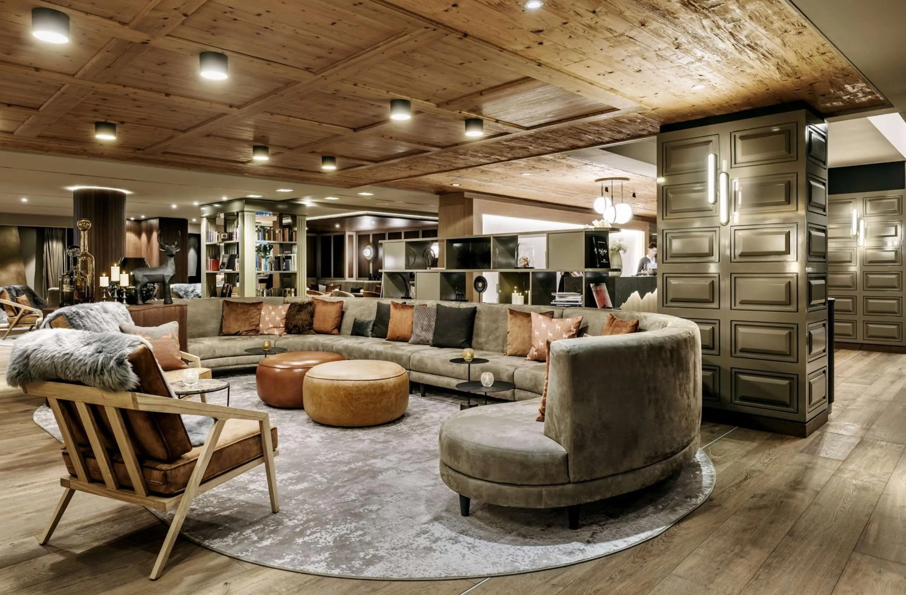 Lounge or bar in Grand Tirolia Kitzbühel - Member of Hommage Luxury Hotels Collection