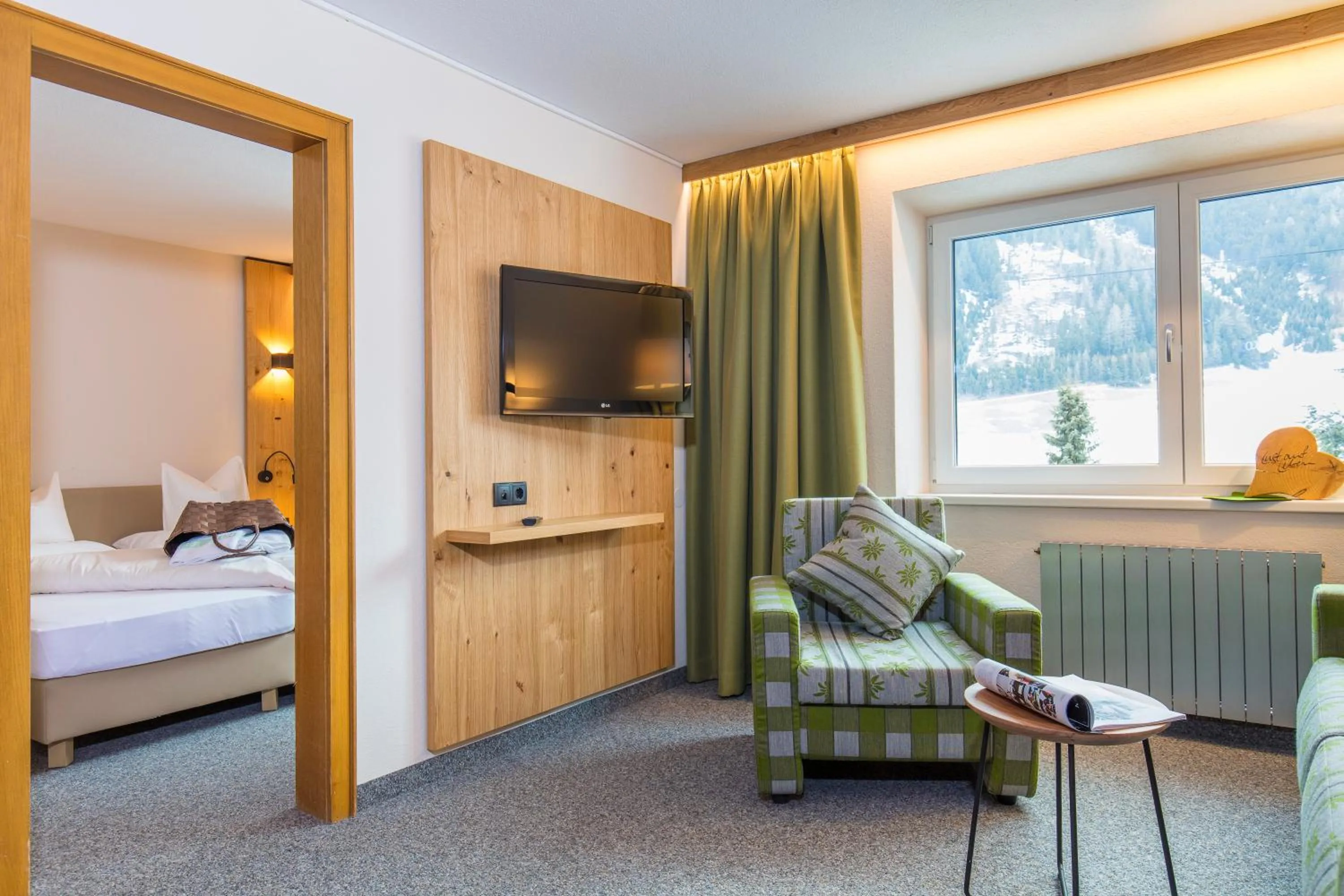 Photo of the whole room, Bed in Hotel Falknerhof