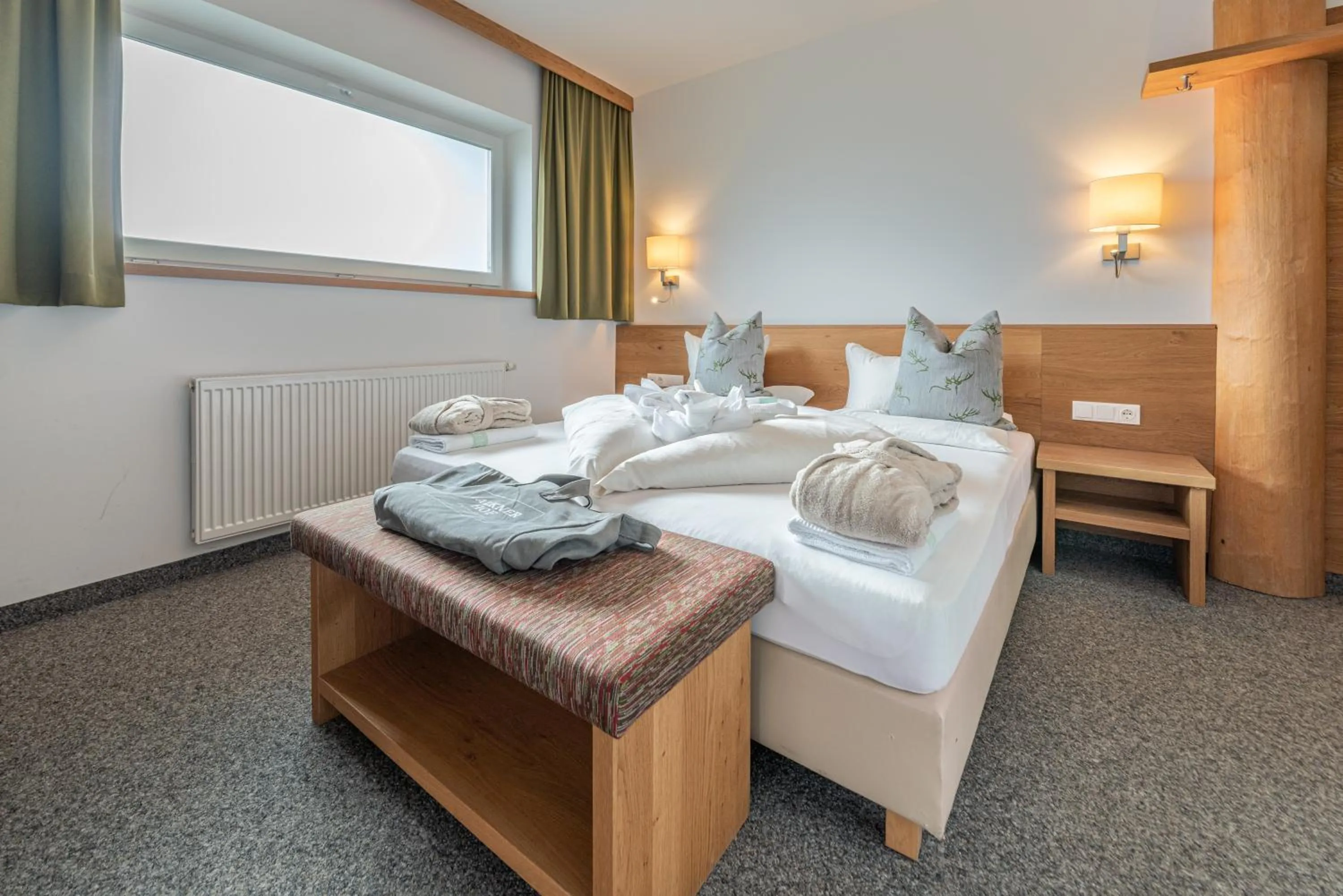 Photo of the whole room, Bed in Hotel Falknerhof