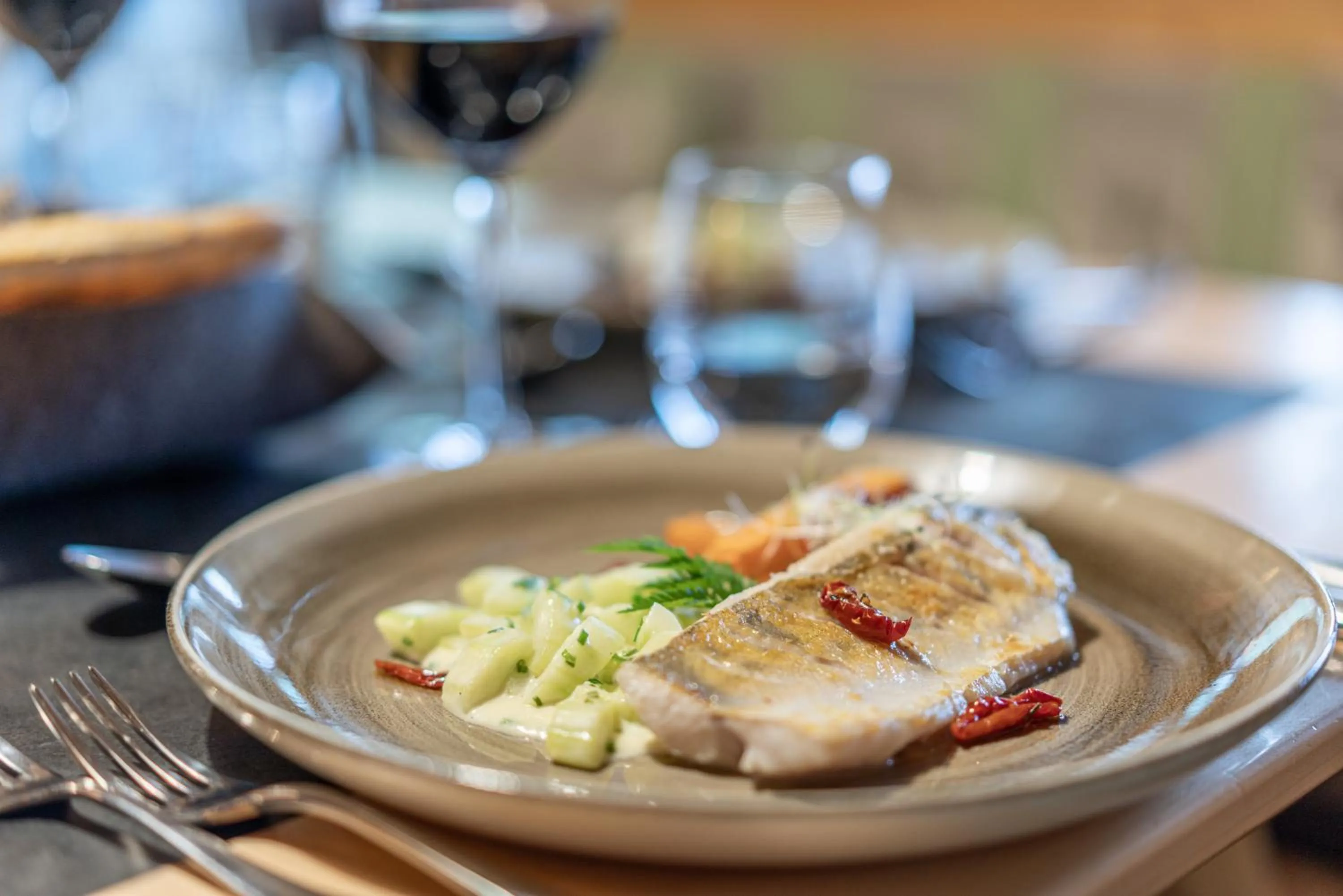 Restaurant/places to eat in Hotel Falknerhof