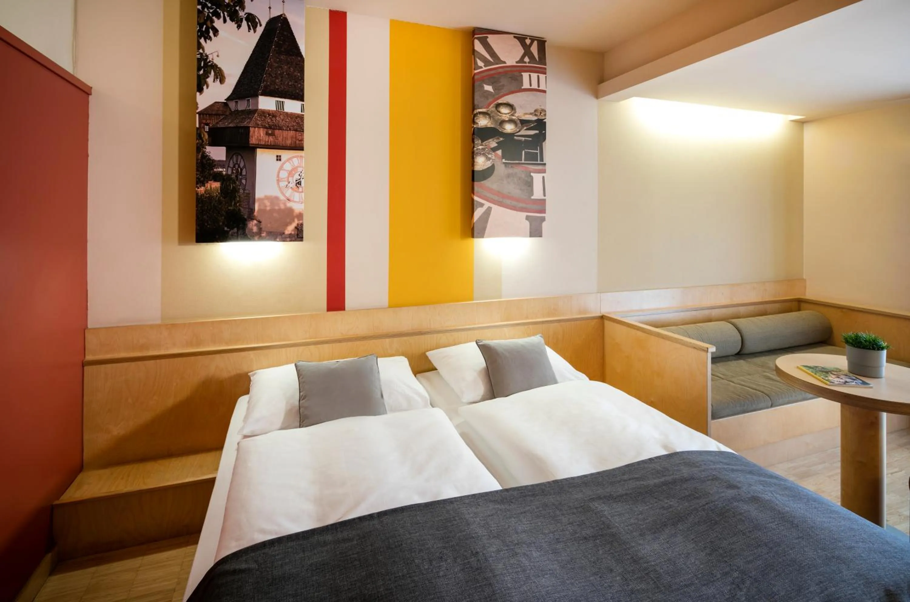 Photo of the whole room, Bed in JUFA Hotel Graz City