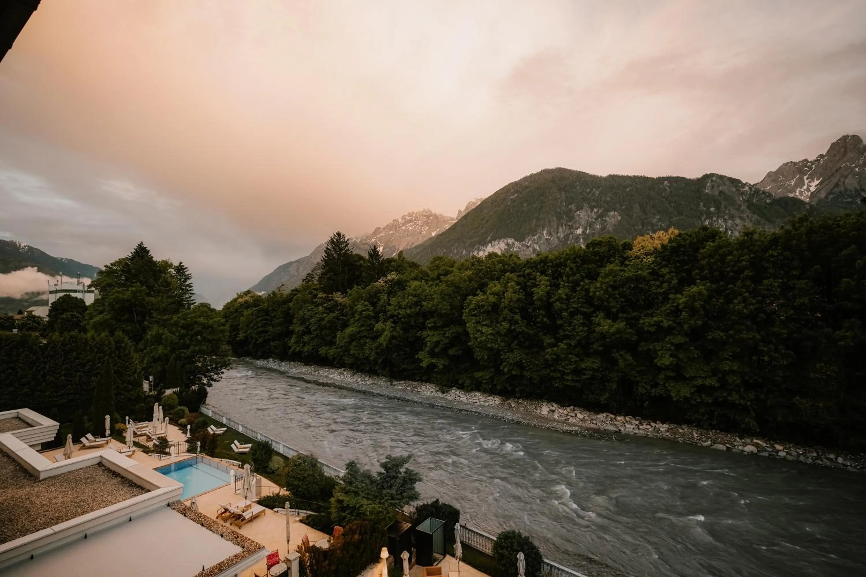 View (from property/room) in Grandhotel Lienz Business-Wellness & Gourmet