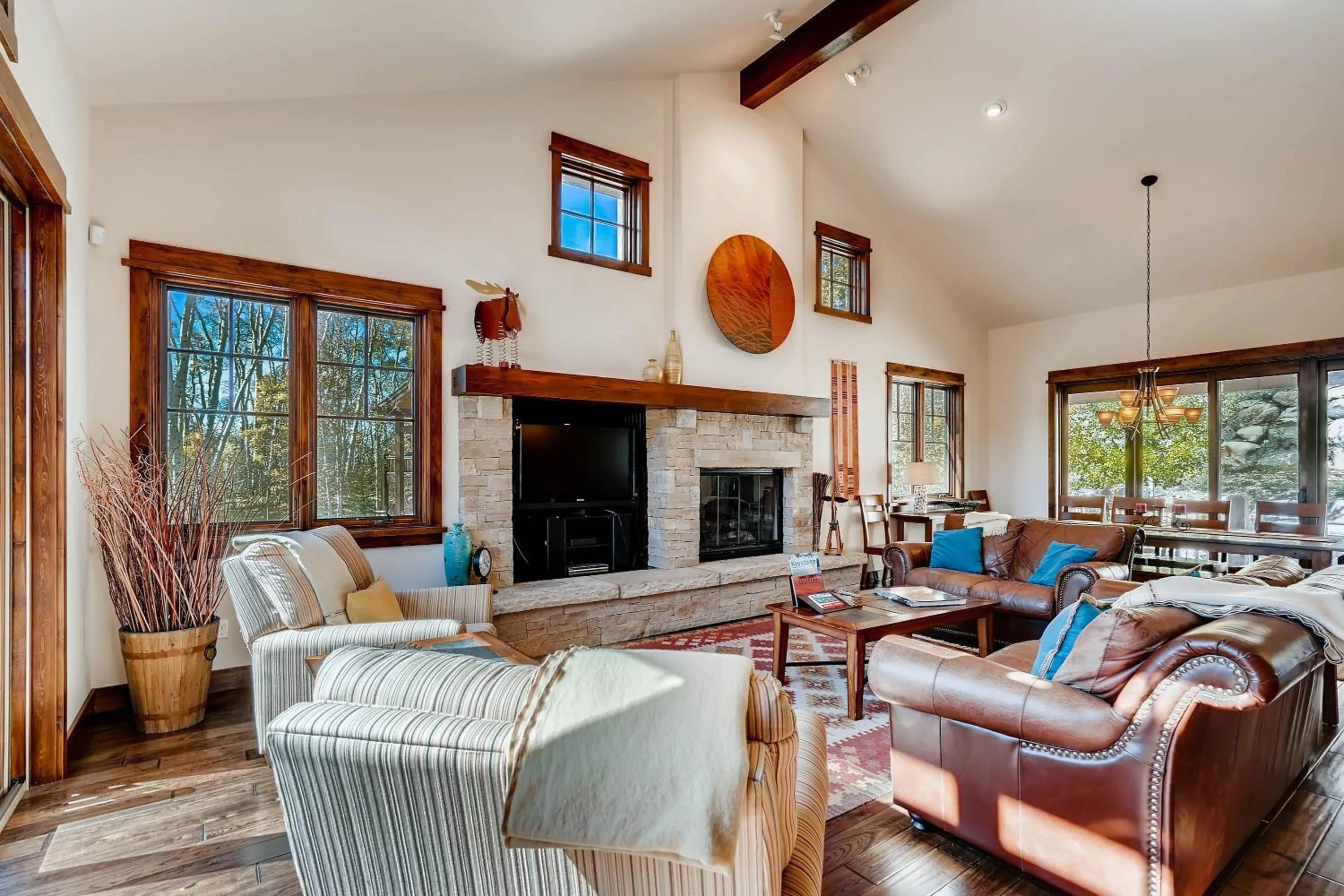Living room in Keystone Private Homes by Keystone Resort