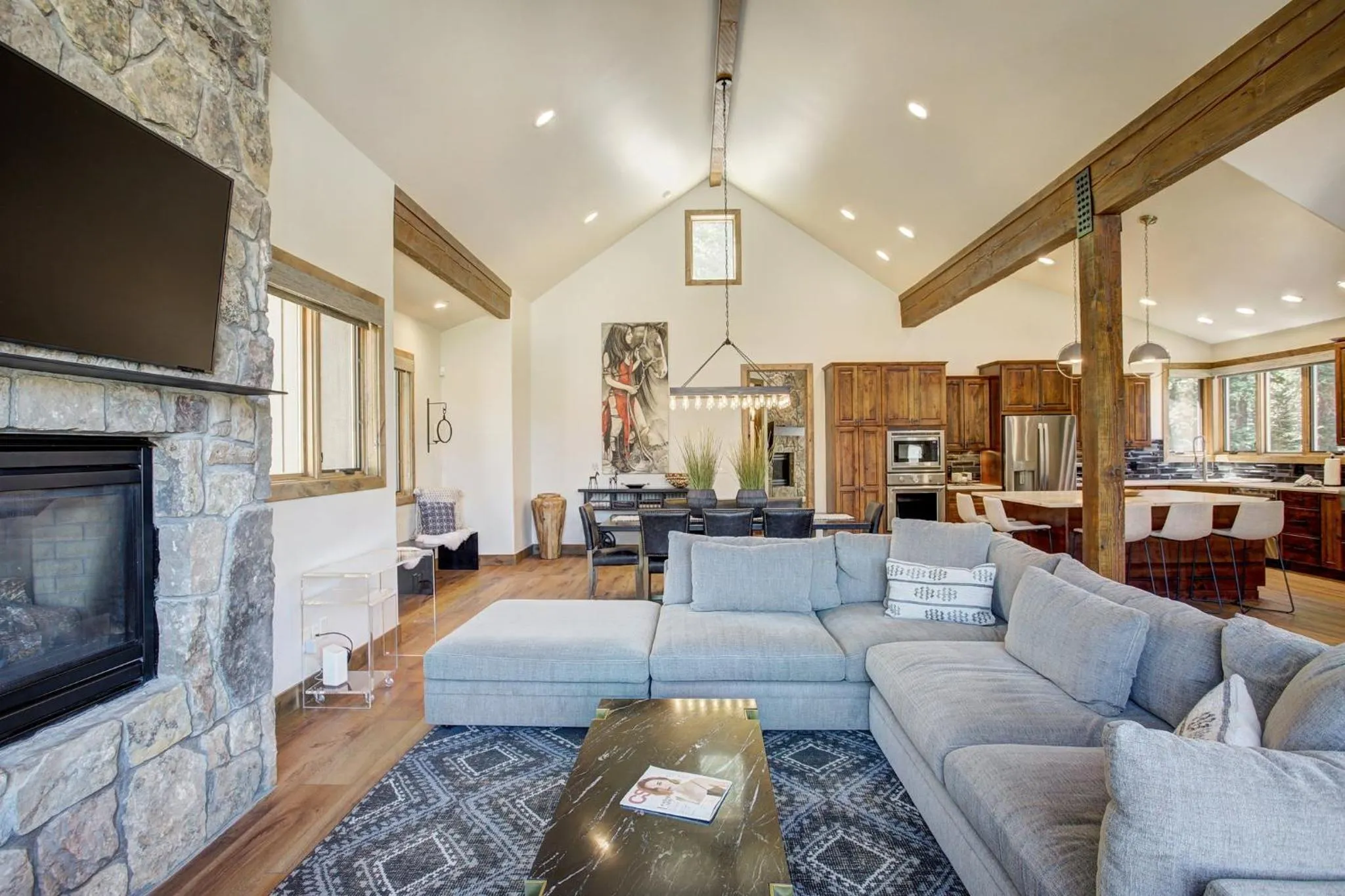 Living room in Keystone Private Homes by Keystone Resort