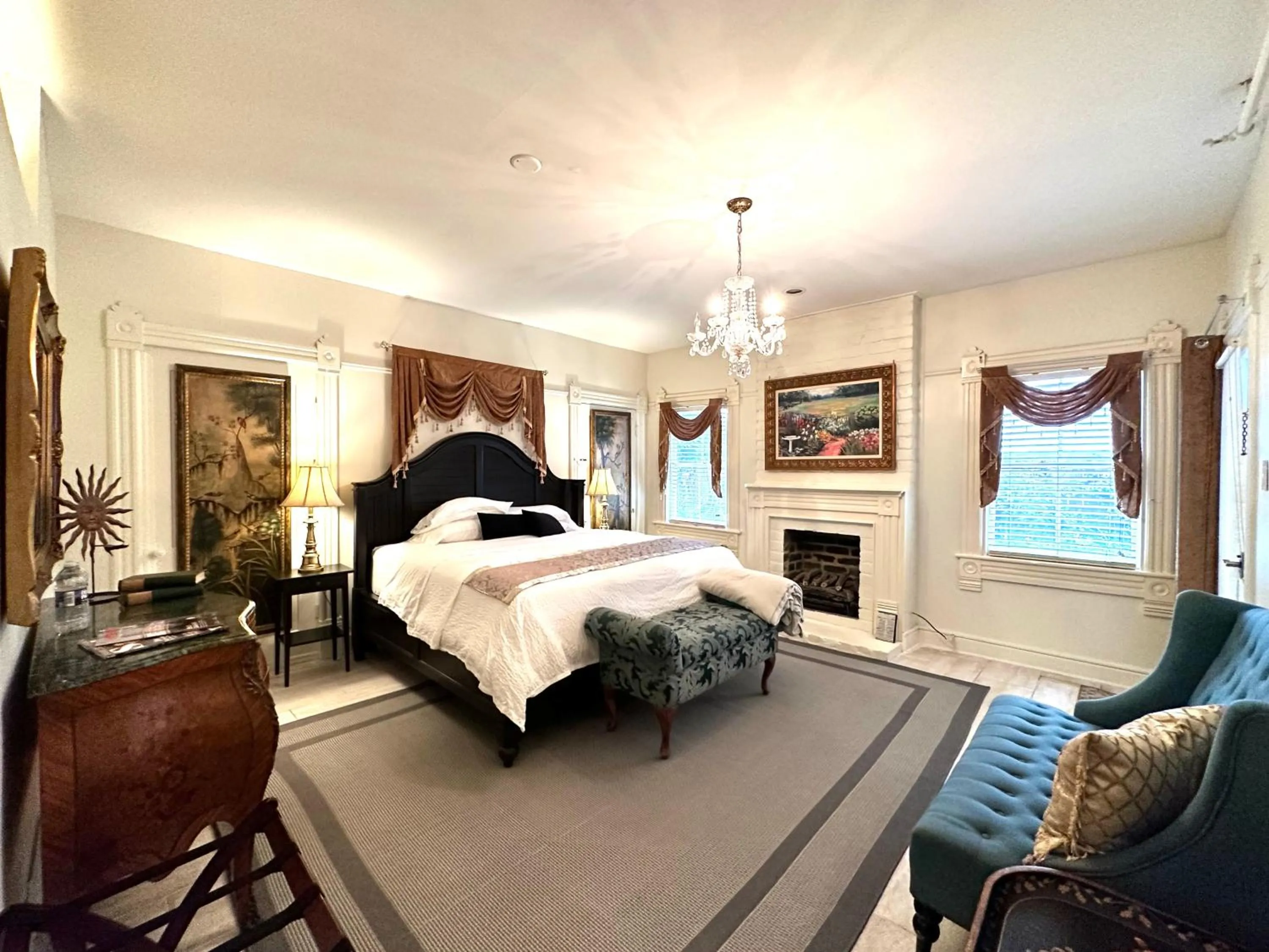 Bed in Amethyst Garden