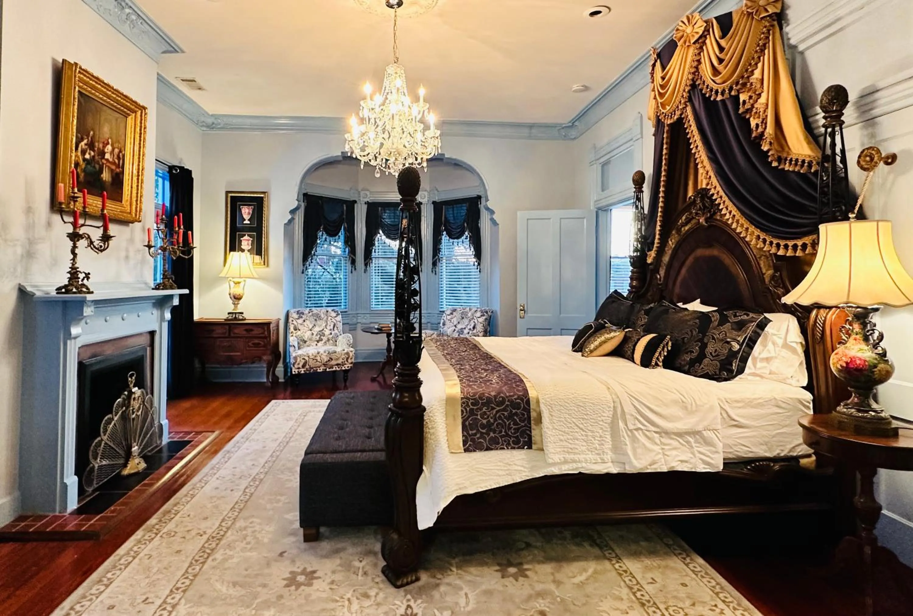 Bed in Amethyst Garden