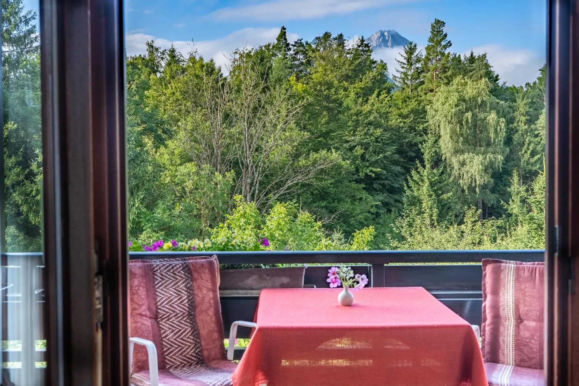 Balcony/Terrace in Landhaus Schreier