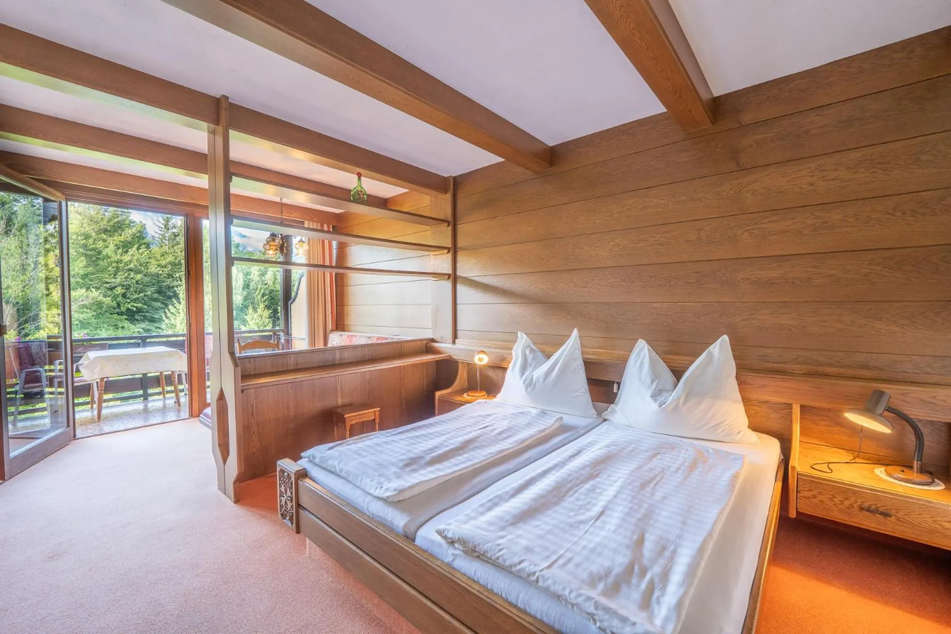 Bedroom, Bed in Landhaus Schreier