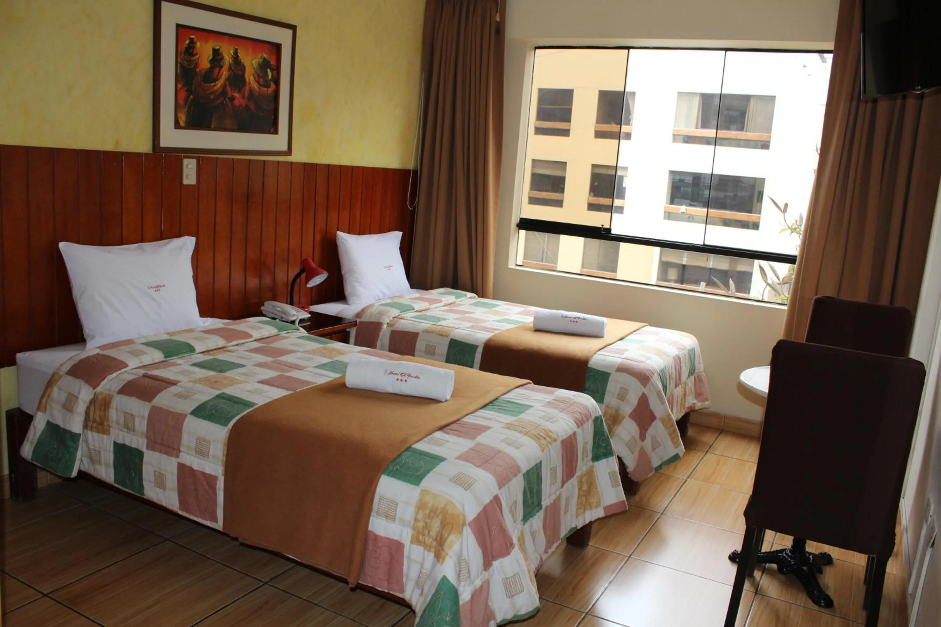 Twin Room in Hotel El Farolito