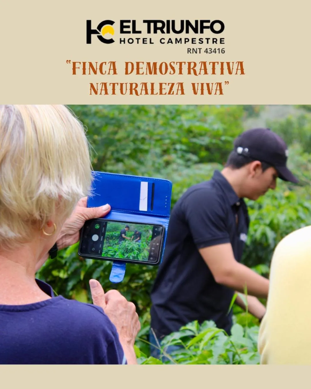 People in Hotel Campestre El Triunfo