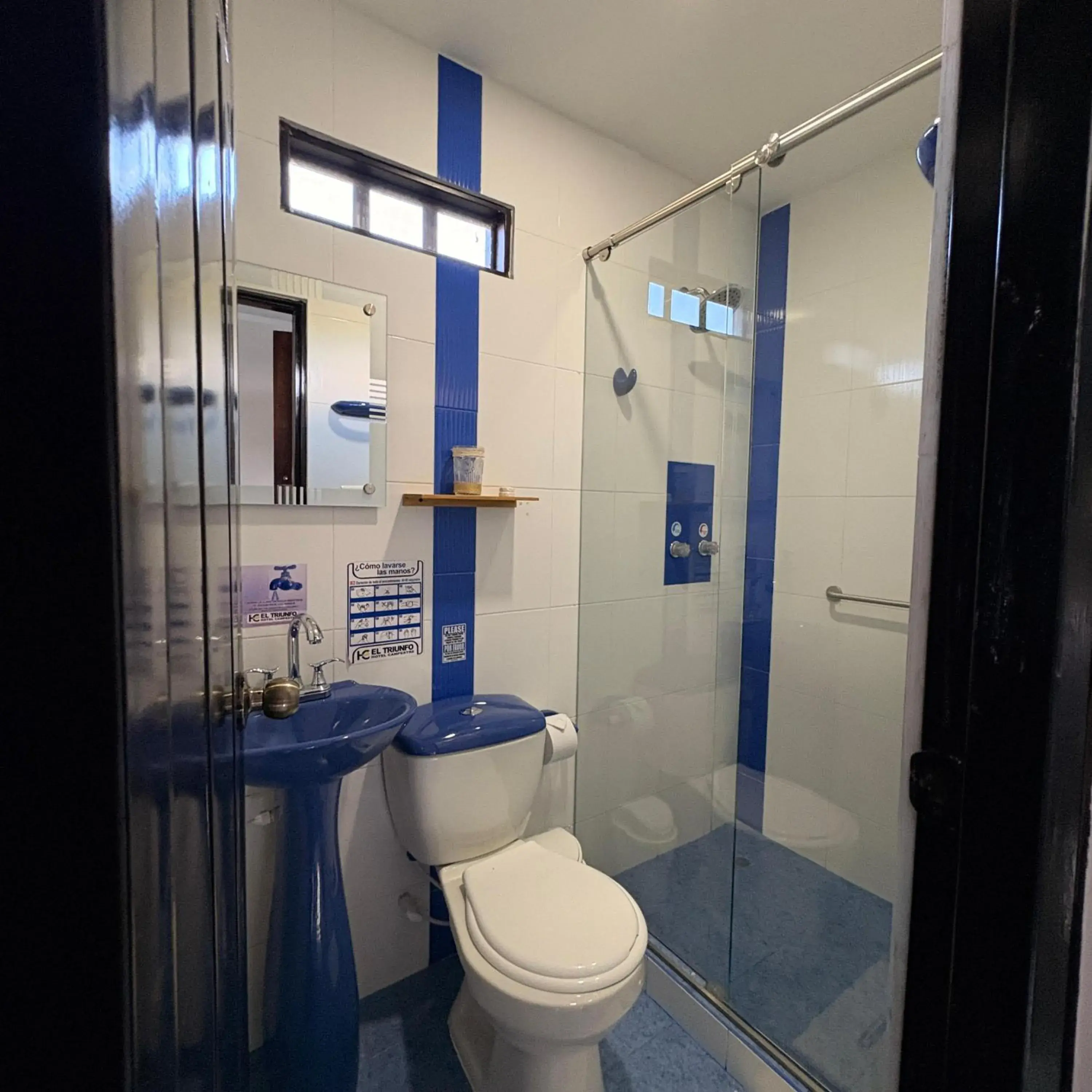 Twin Room with Balcony in Hotel Campestre El Triunfo Twin Room with Balcony in Hotel Campestre El Triunfo