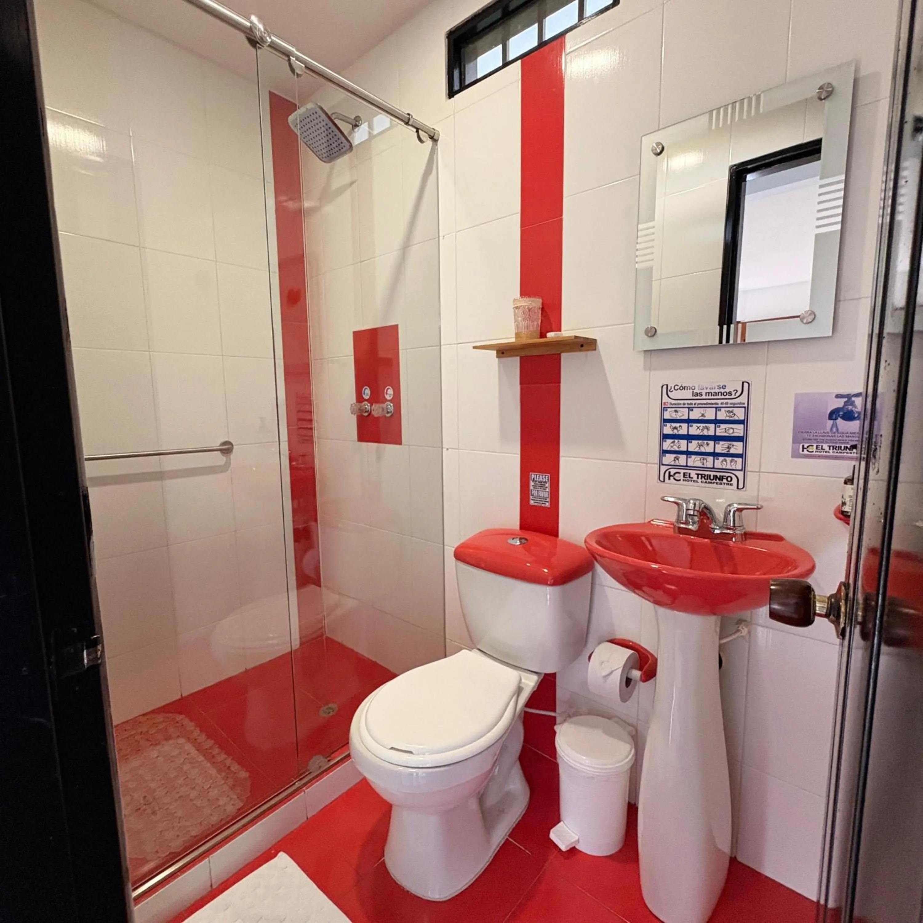 Bathroom in Hotel Campestre El Triunfo