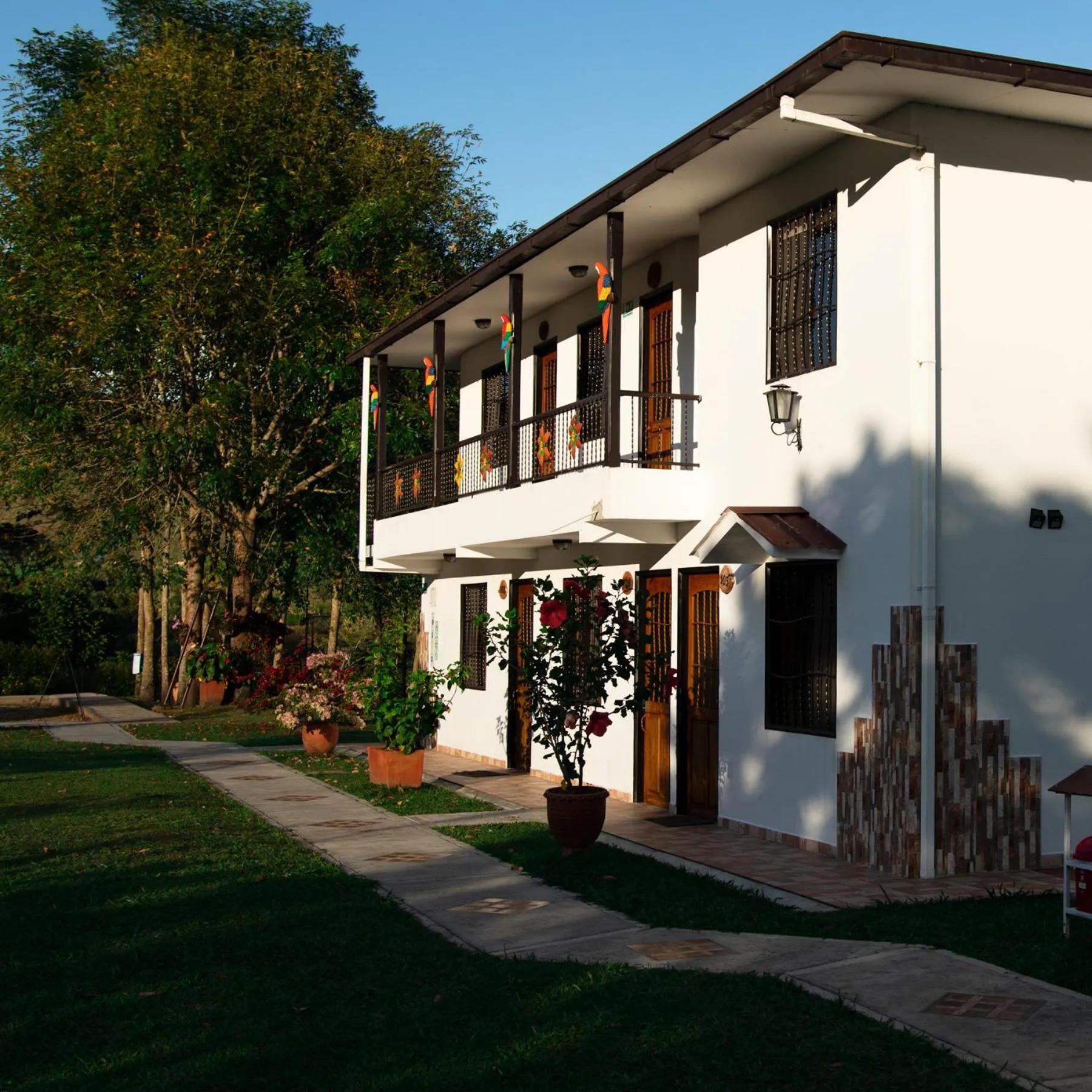 Property building in Hotel Campestre El Triunfo