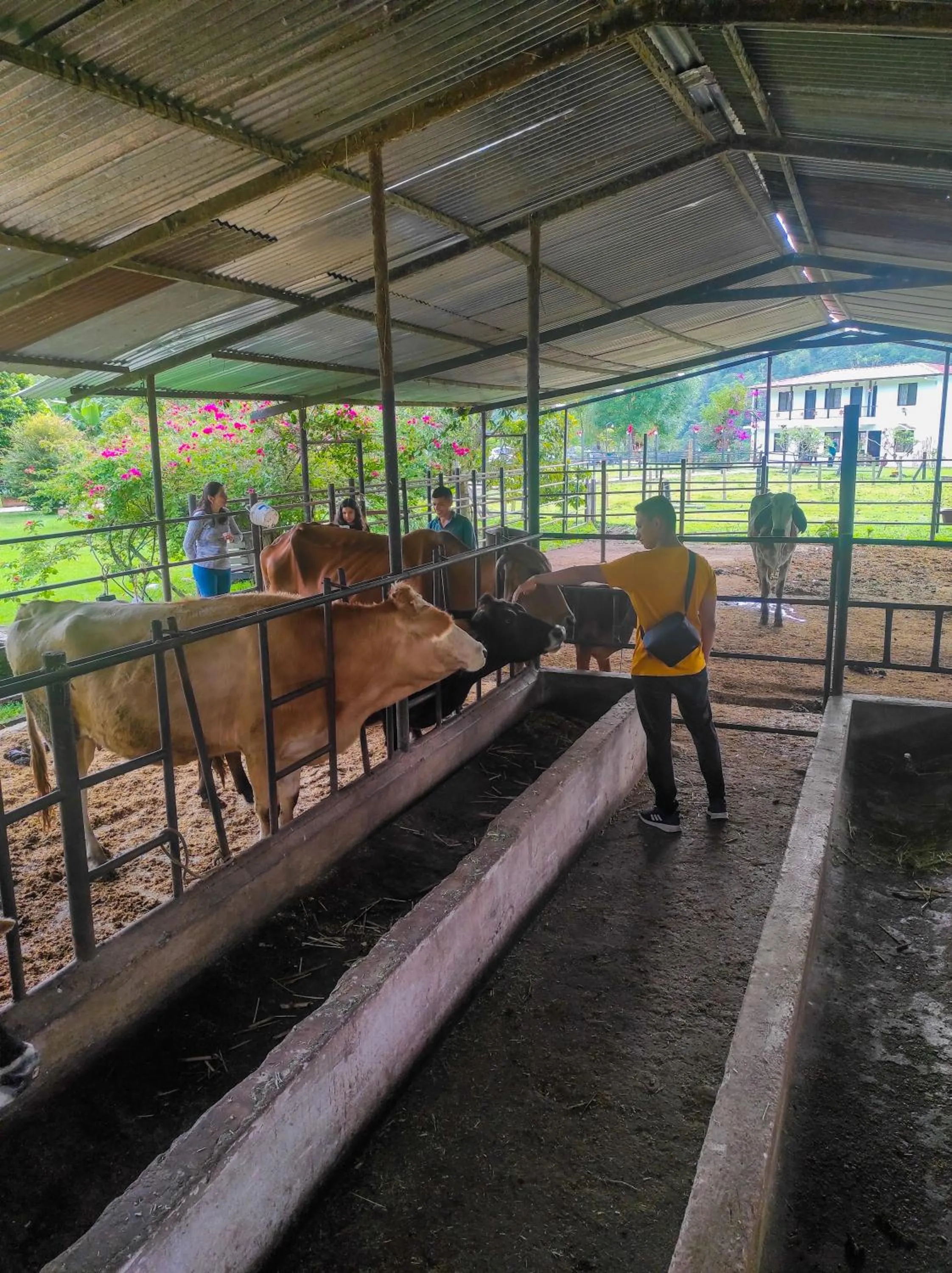 People in Hotel Campestre El Triunfo