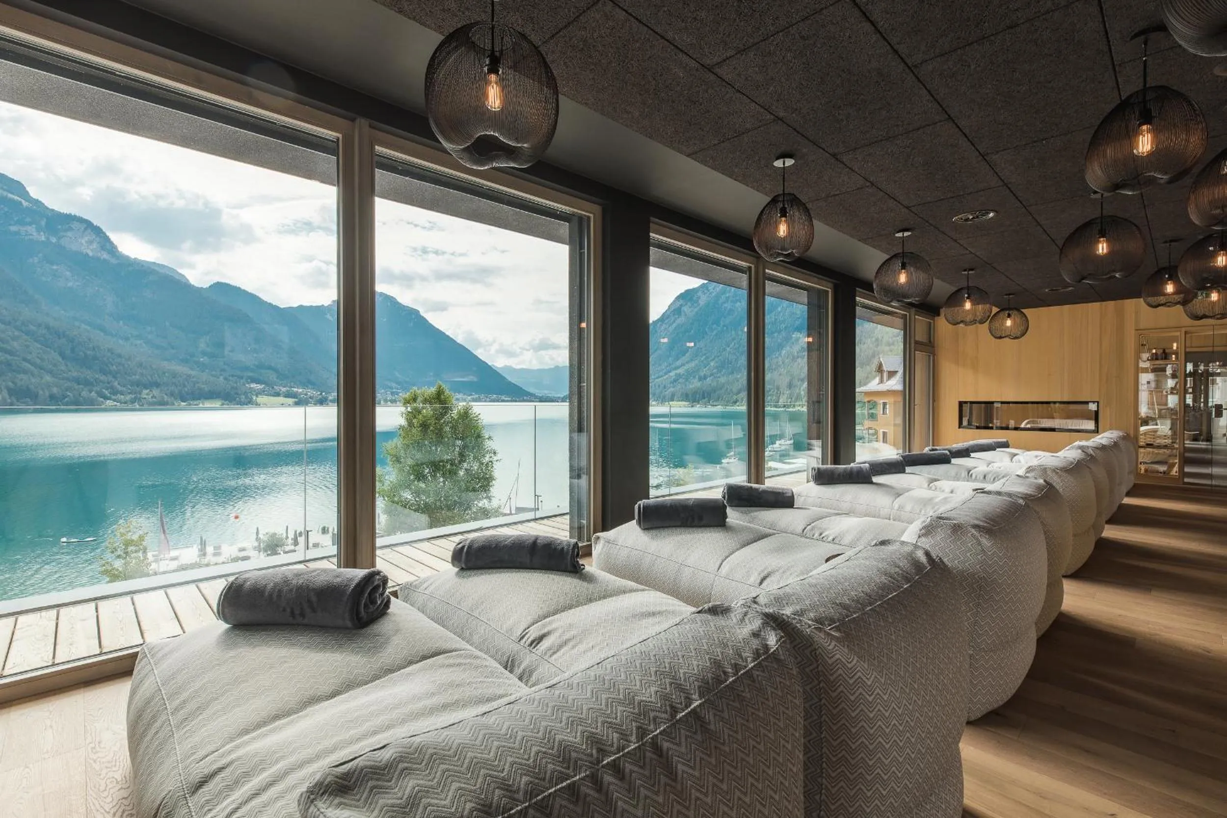 Sauna in Seehotel Einwaller - adults only