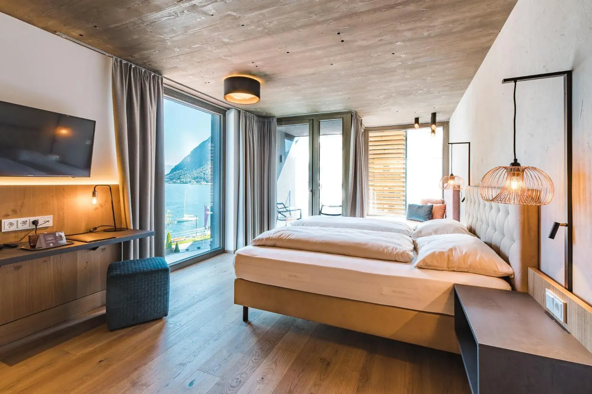 Superior Double Room Achensee with Lake View in Seehotel Einwaller - adults only Superior Double Room Achensee with Lake View in Seehotel Einwaller - adults only