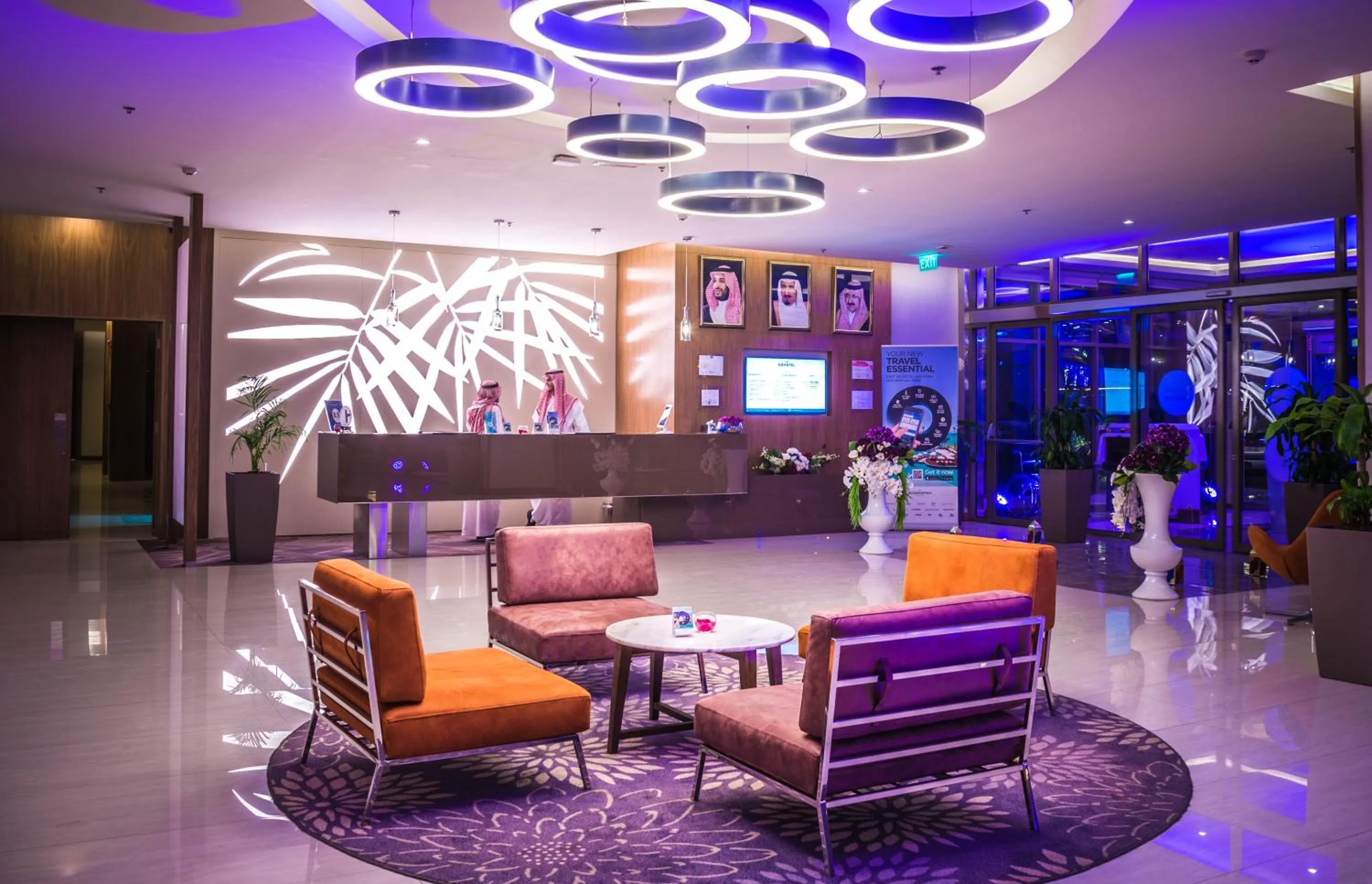 Seating area in Novotel Yanbu Albahr