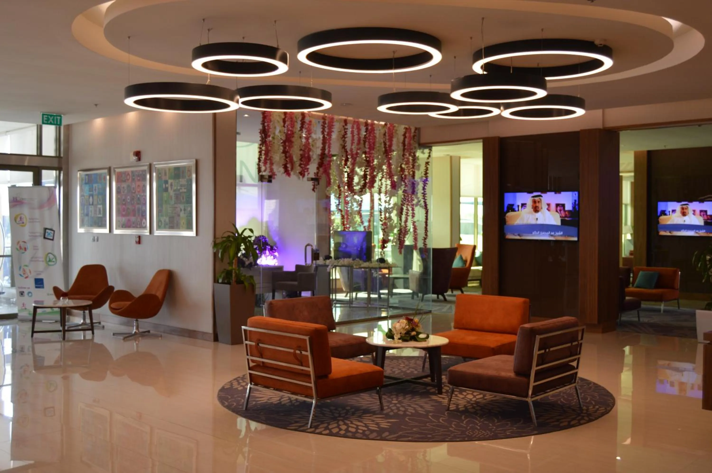Lobby or reception in Novotel Yanbu Albahr