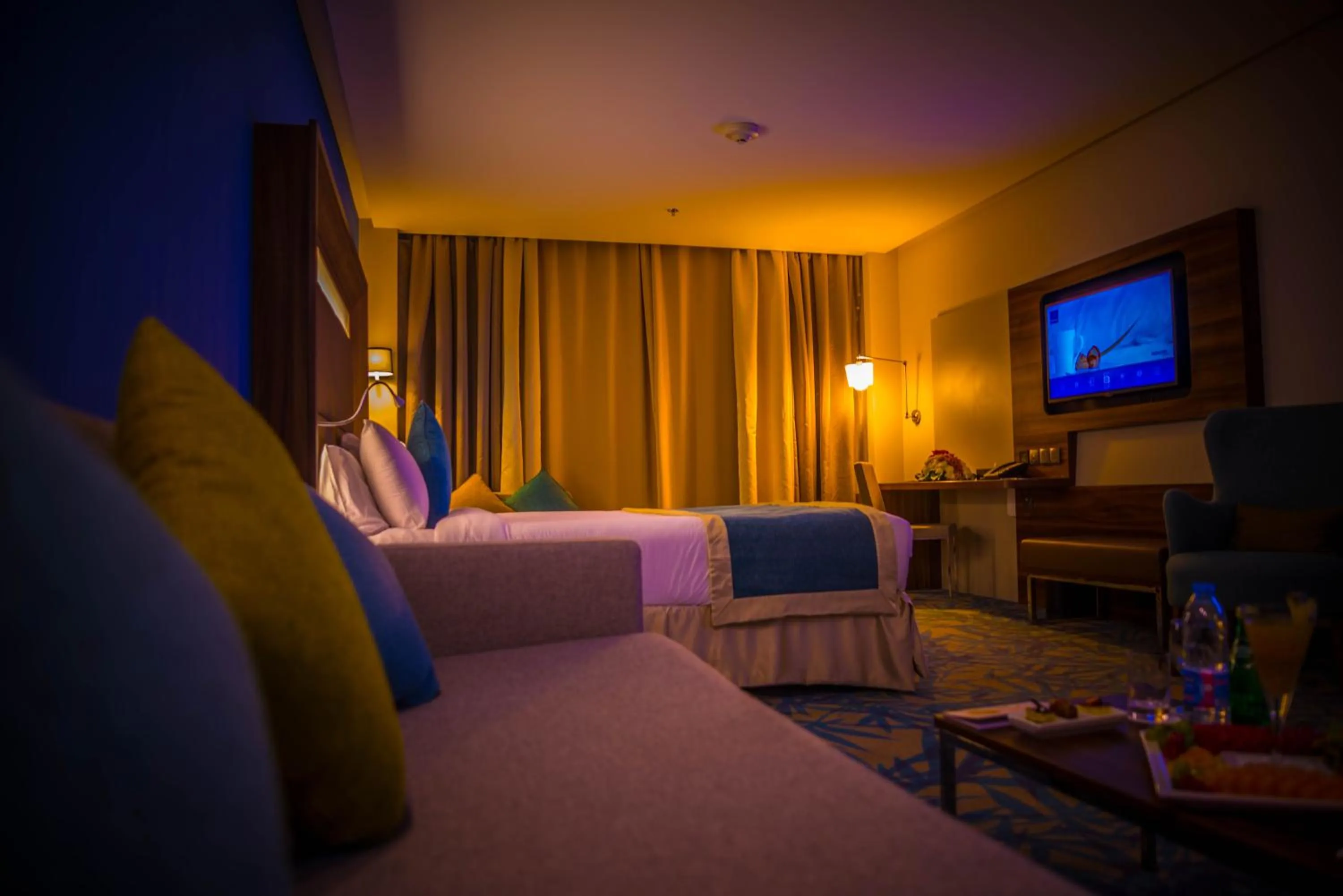 Bed in Novotel Yanbu Albahr