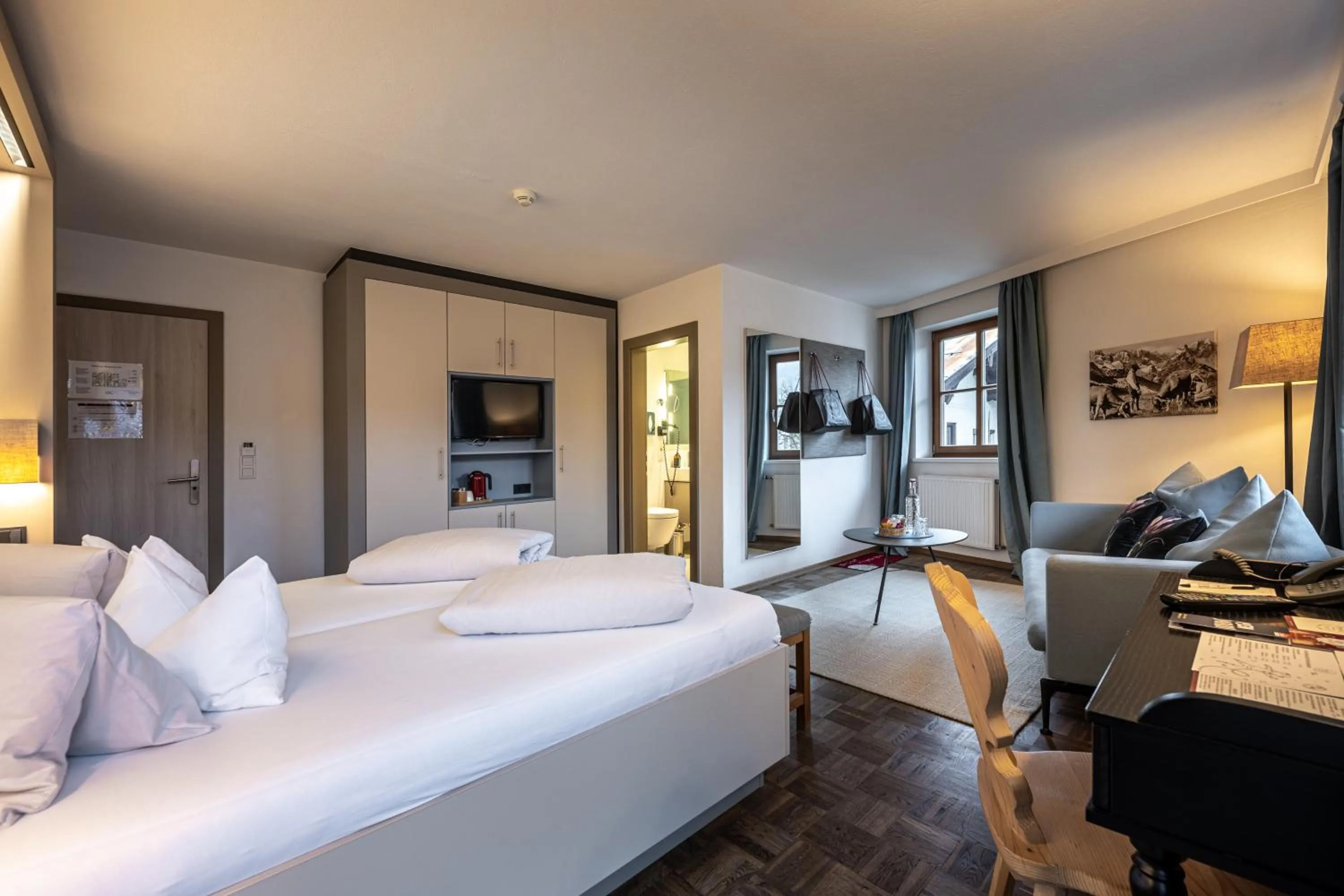 Photo of the whole room, Bed in Hotel Wirtshaus Post