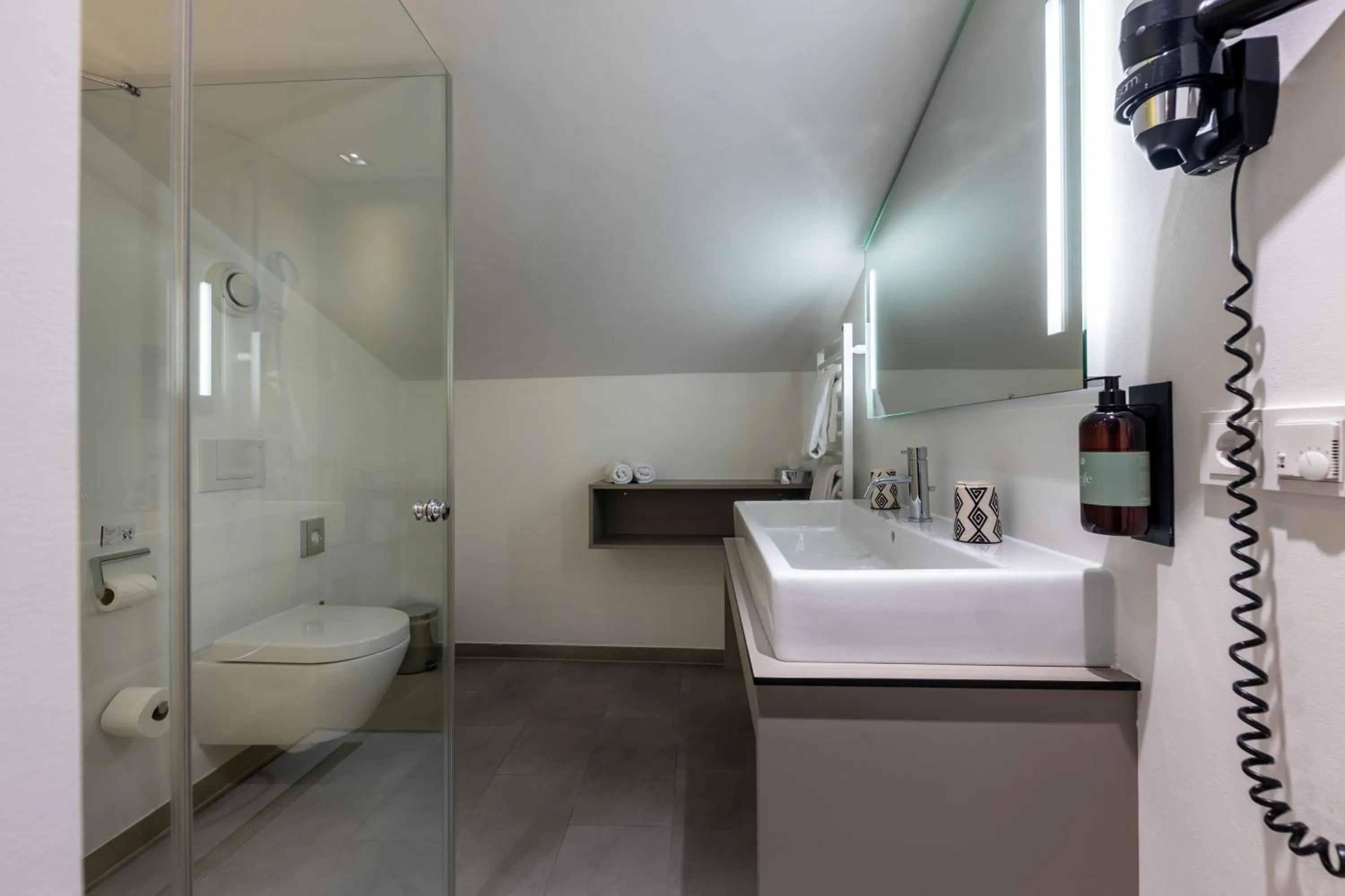 Bathroom in Hotel Wirtshaus Post