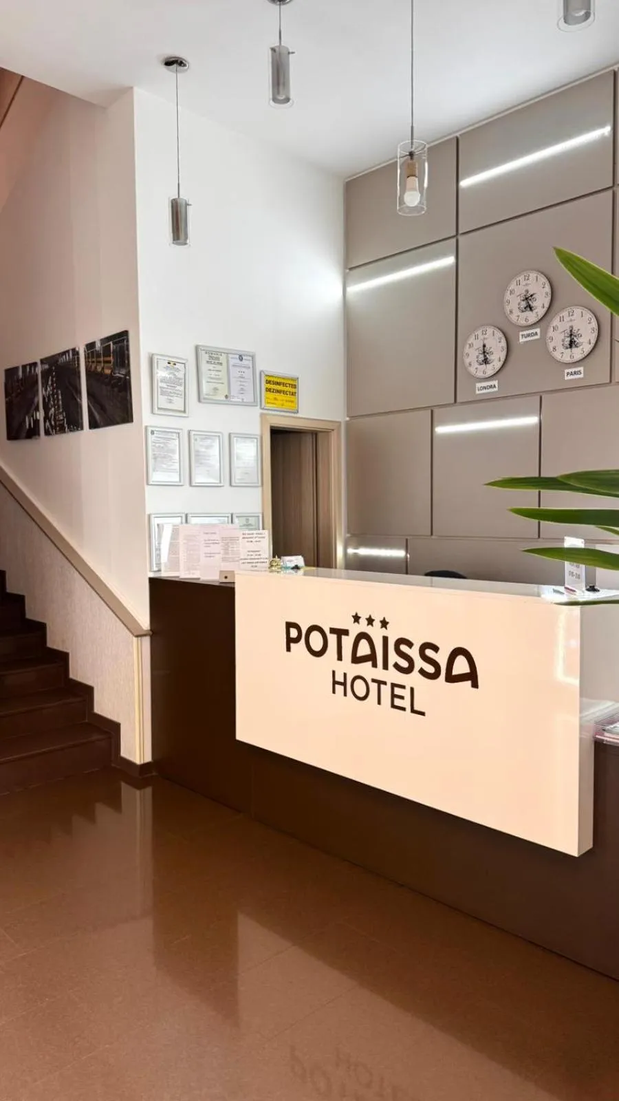 Lobby or reception in Potaissa Hotel