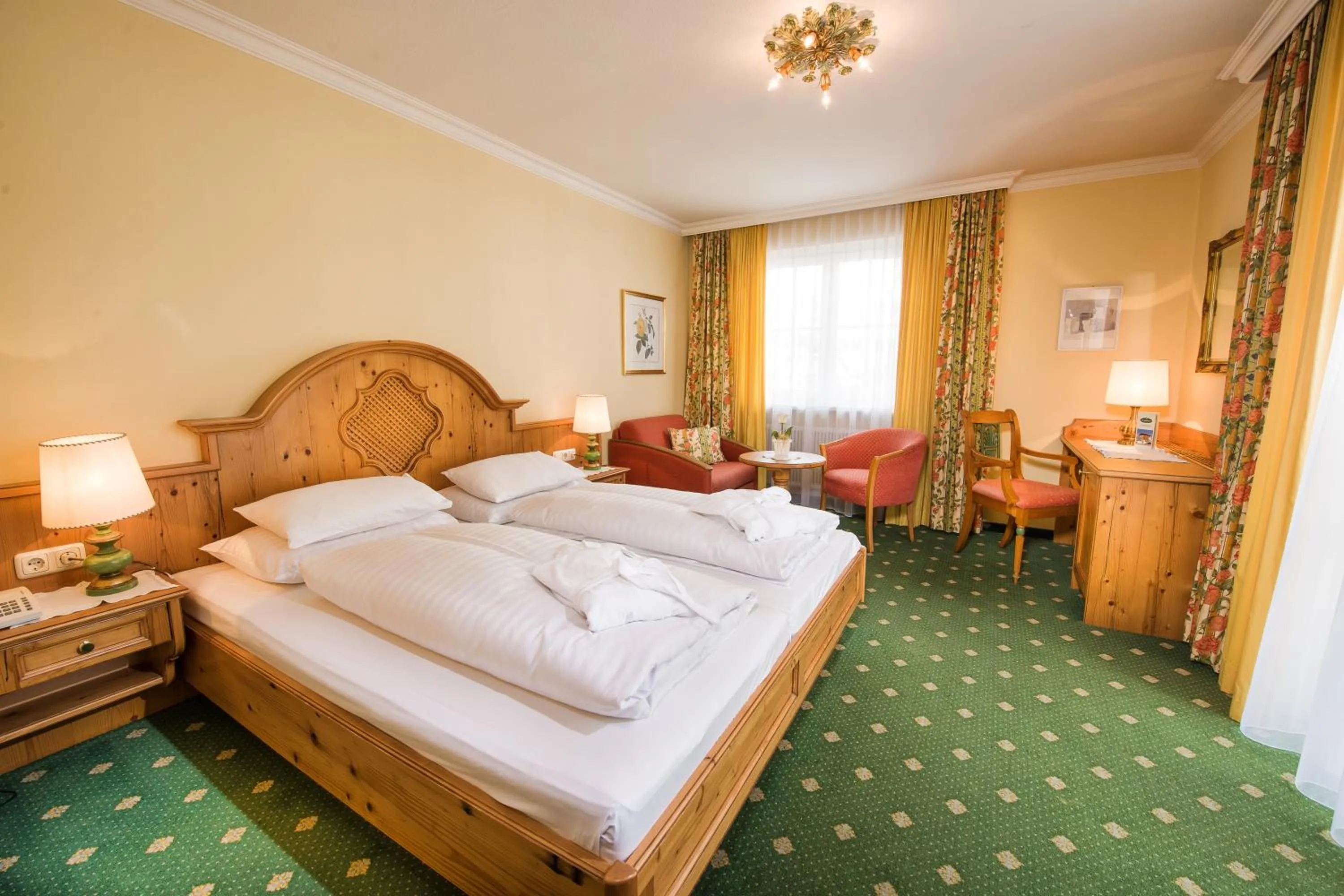 Bed in Landhotel Römerhof