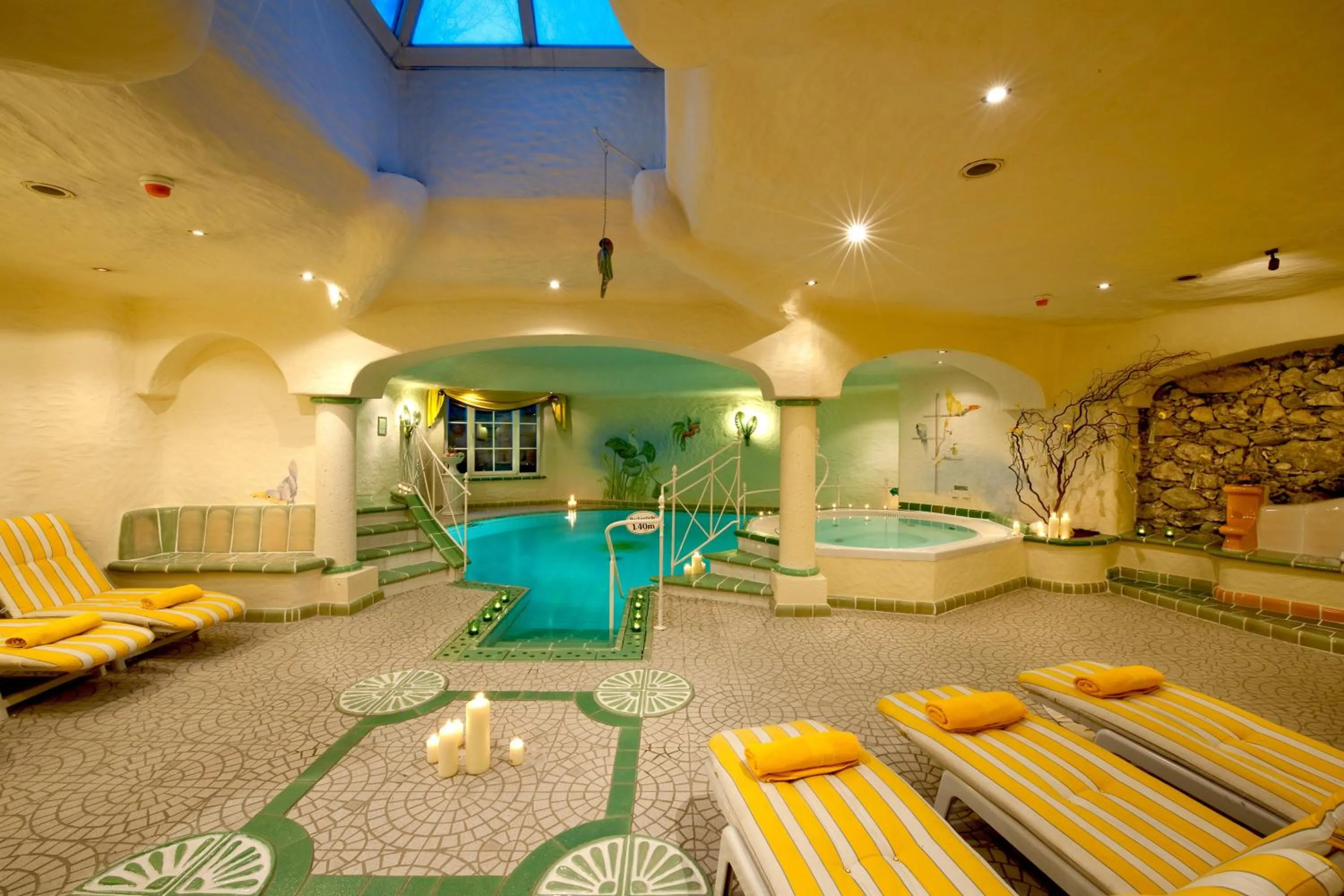 Spa and wellness centre/facilities in Landhotel Römerhof