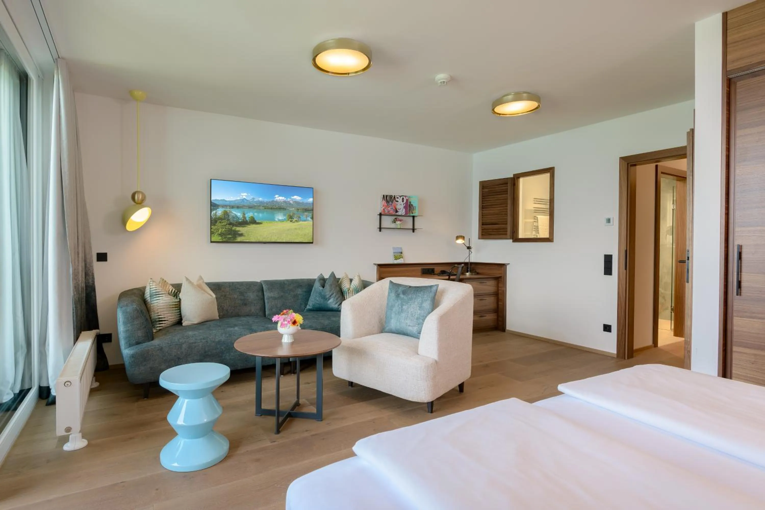 TV and multimedia, Bed in Hotel Karnerhof