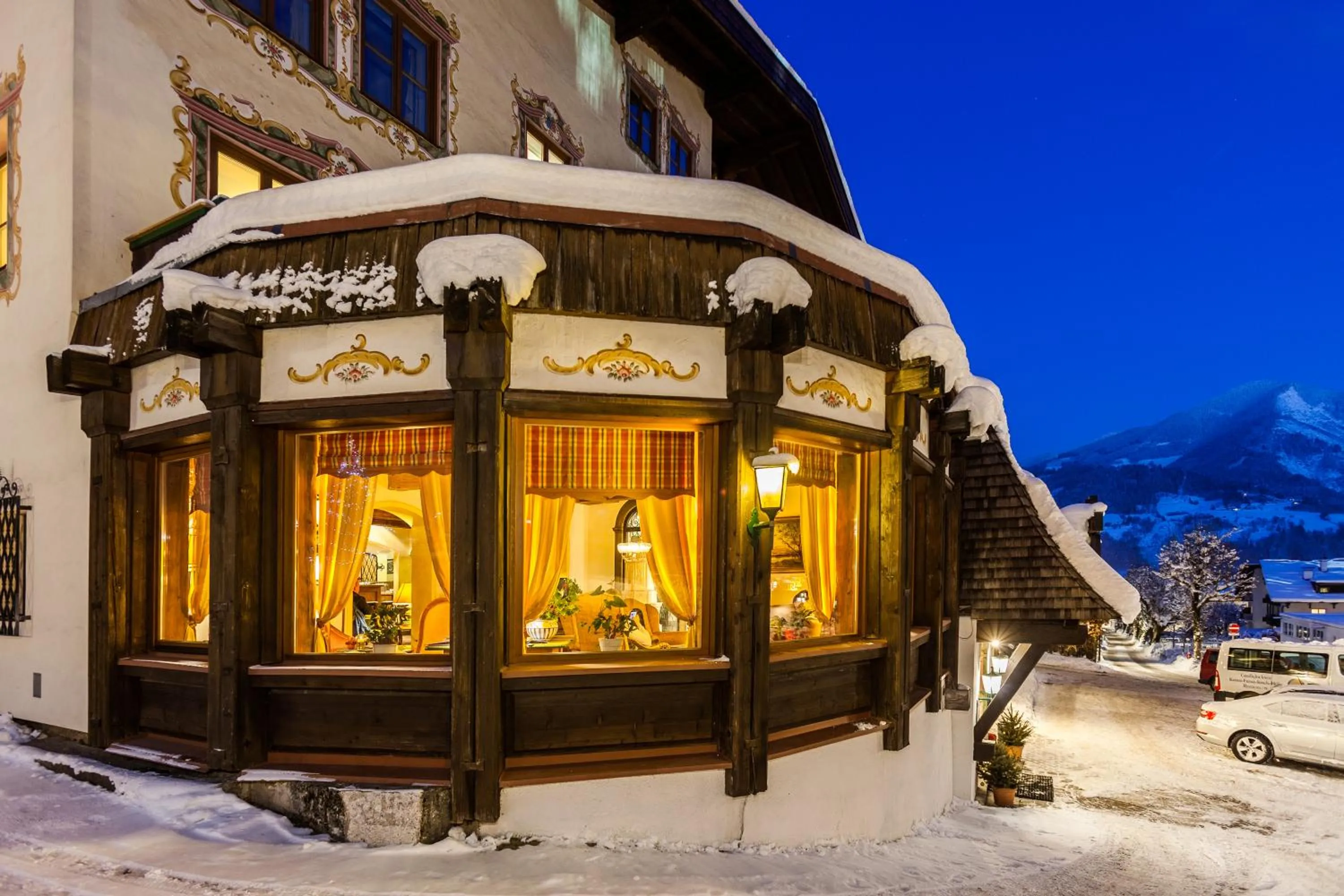 Communal lounge/ TV room in Hotel St. Georg