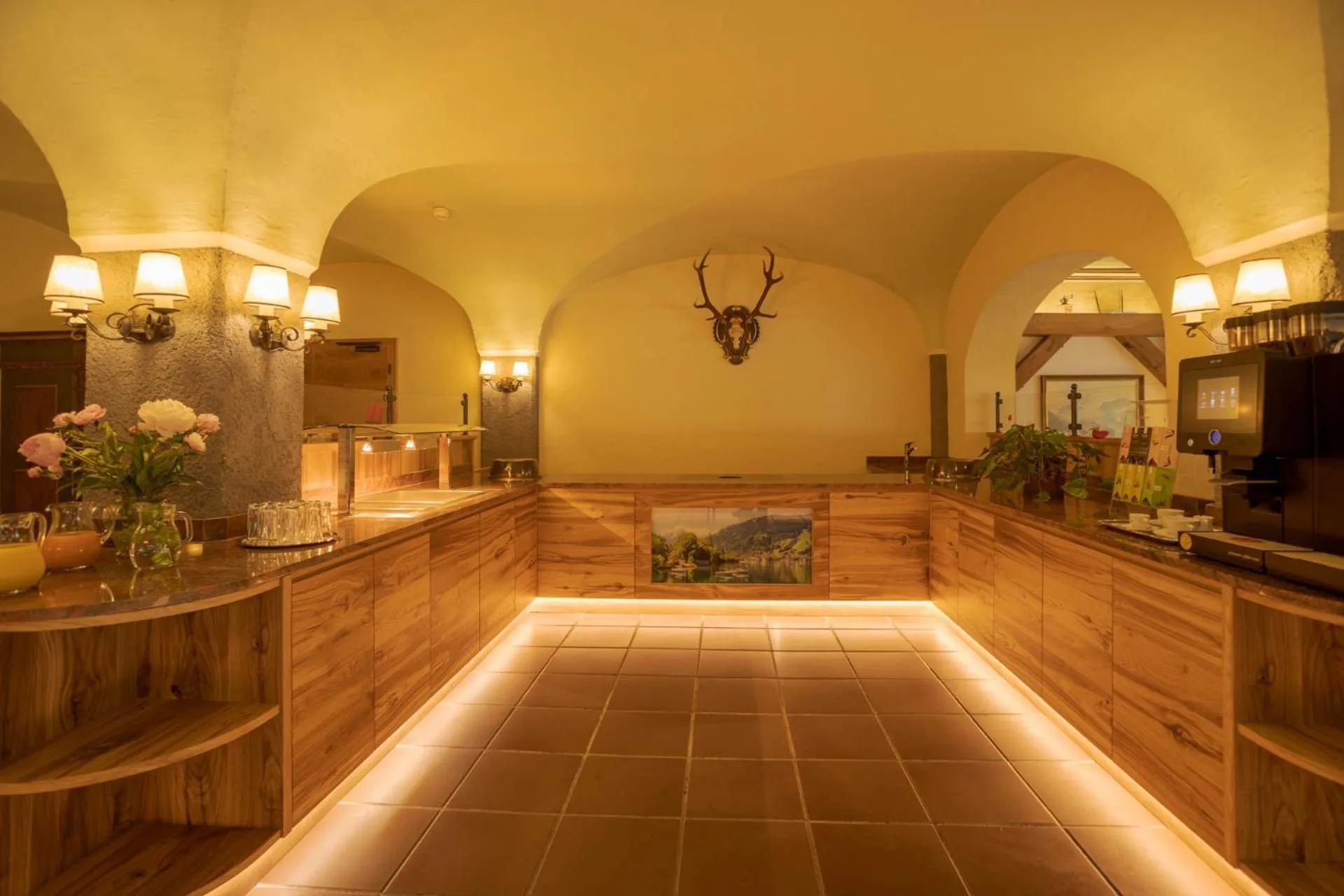 Decorative detail in Hotel St. Georg